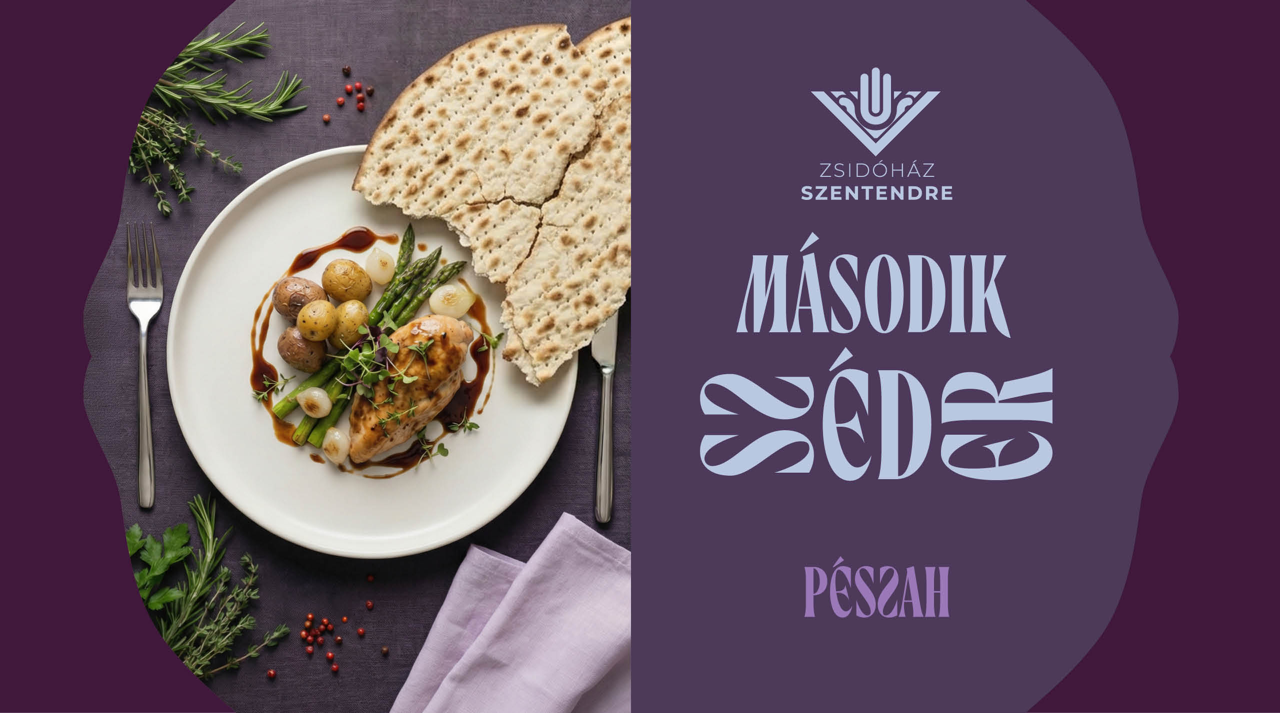 Második szédervacsora Szentendrén