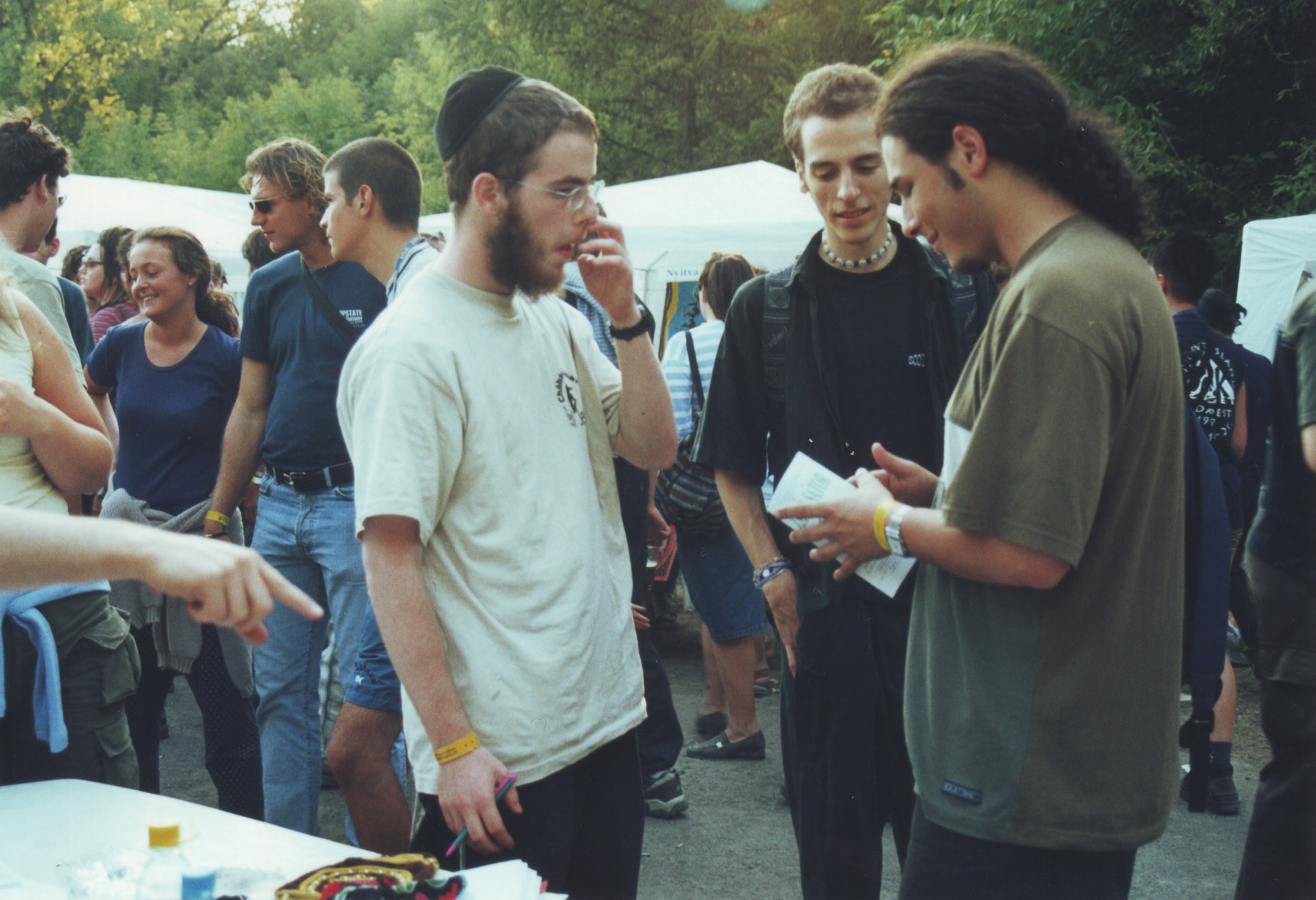 Köves Slomó a Sziget fesztiválon