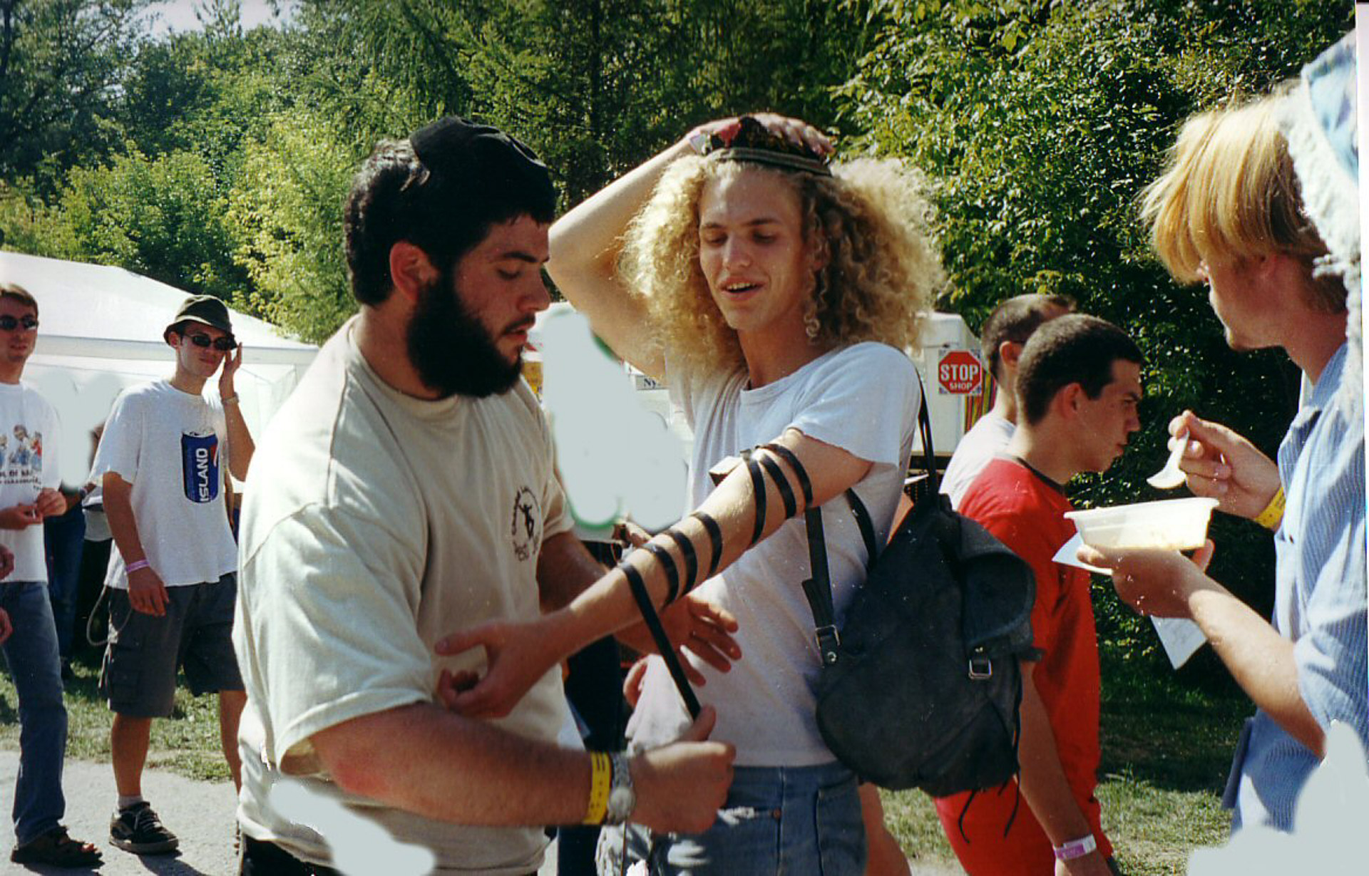 Raskin rabbi a Sziget fesztiválon