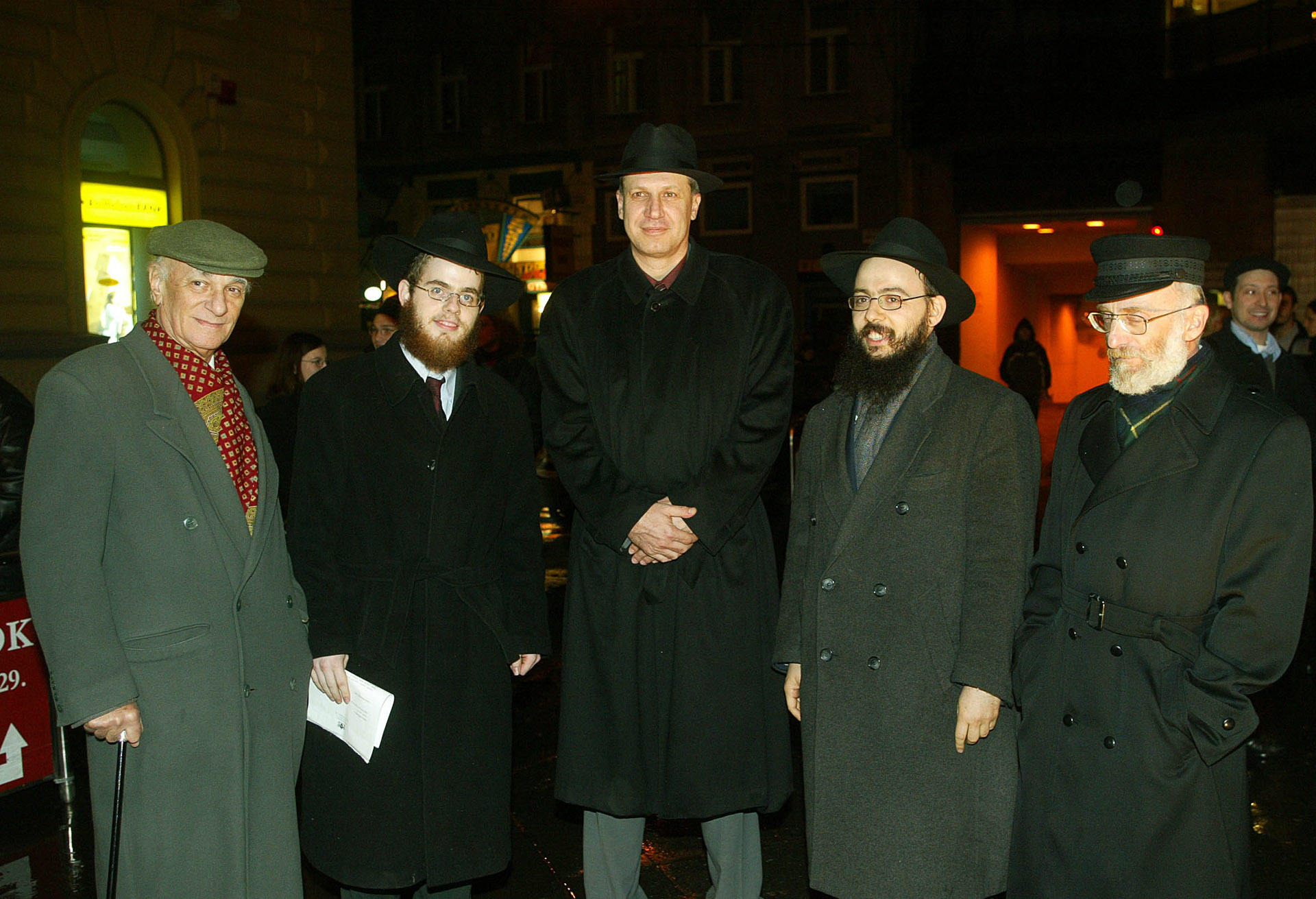 Nyugati téri Hanuka, Magyar Bálinttal Köves Slomó és Oberlander Báruch