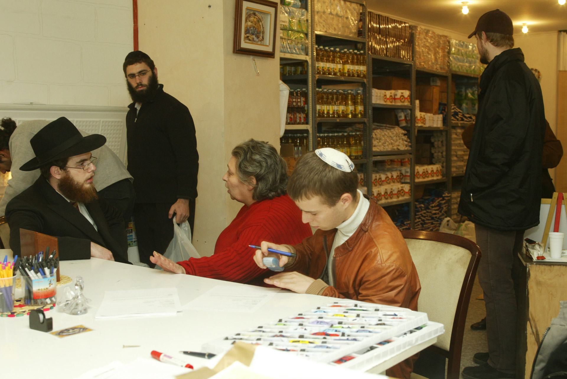 Ideiglenes kóser bolt