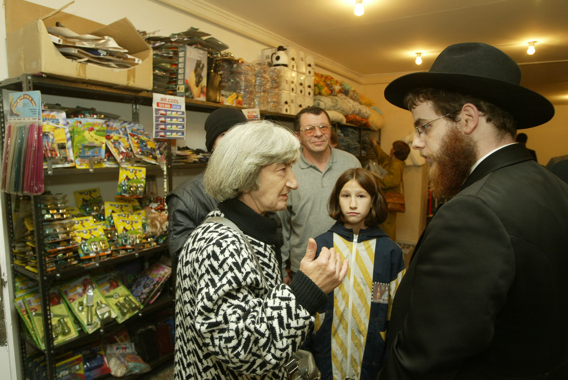 Ideiglenes kóser bolt