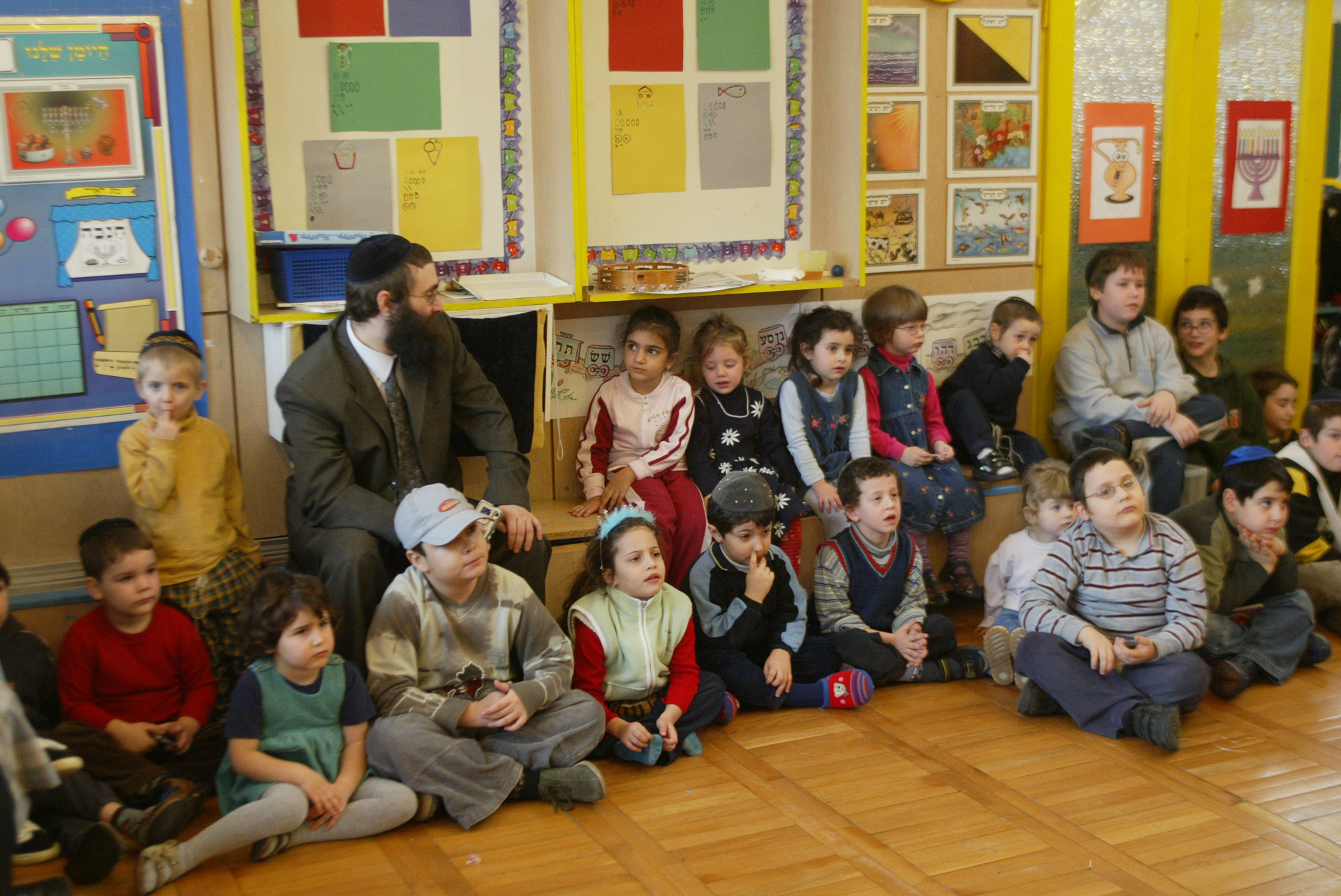 Hanukai ünnepség az iskolában