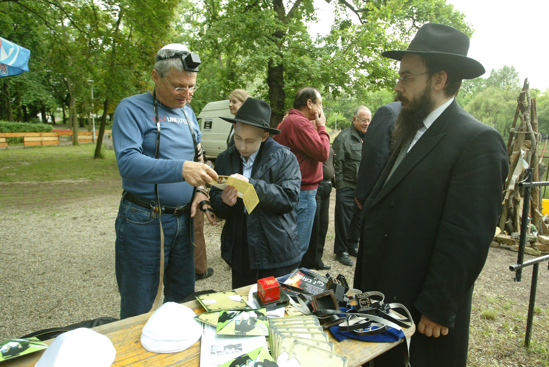 Lág Báomer- tfilin felrakás