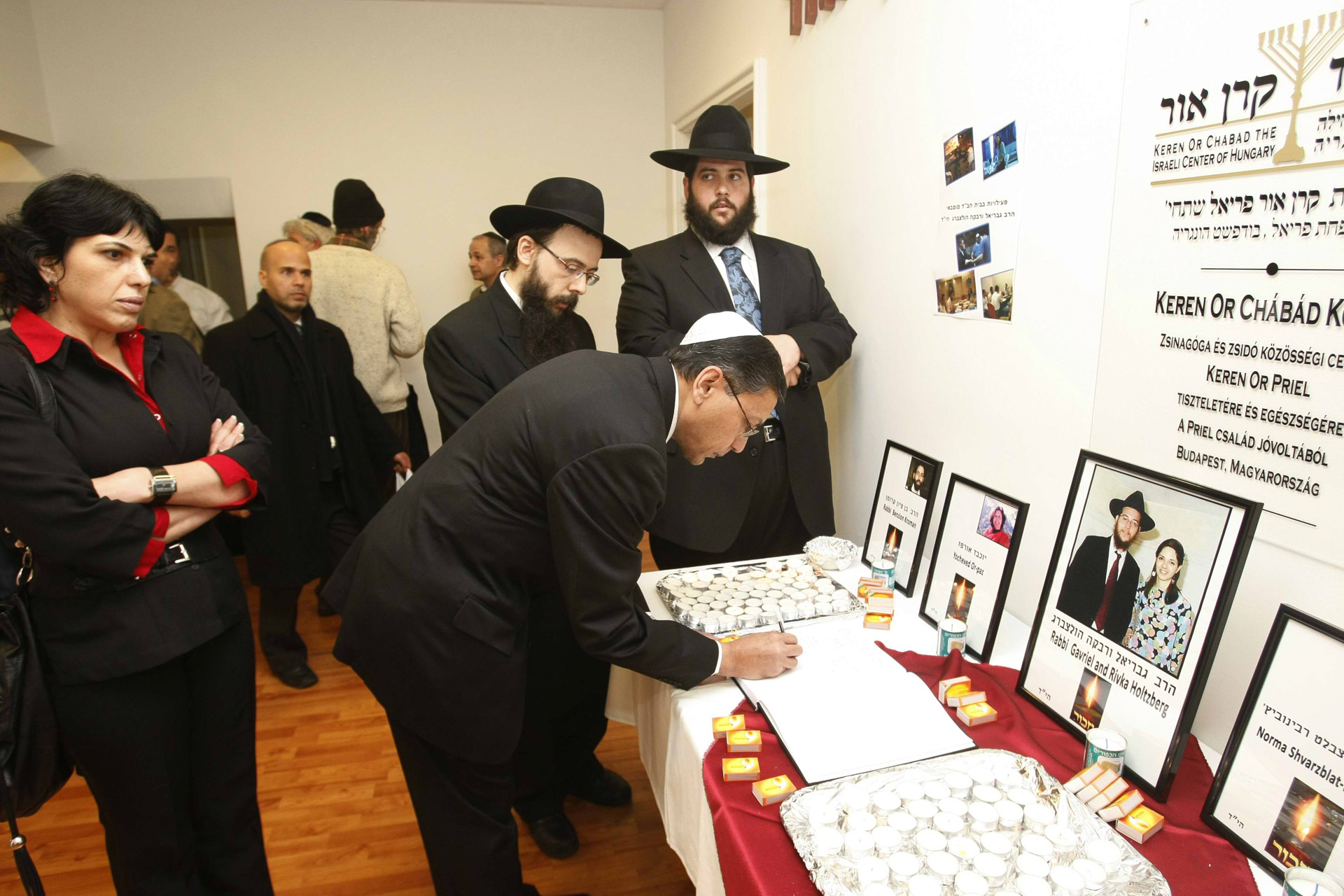 Holtzberg rabbira emlékezés