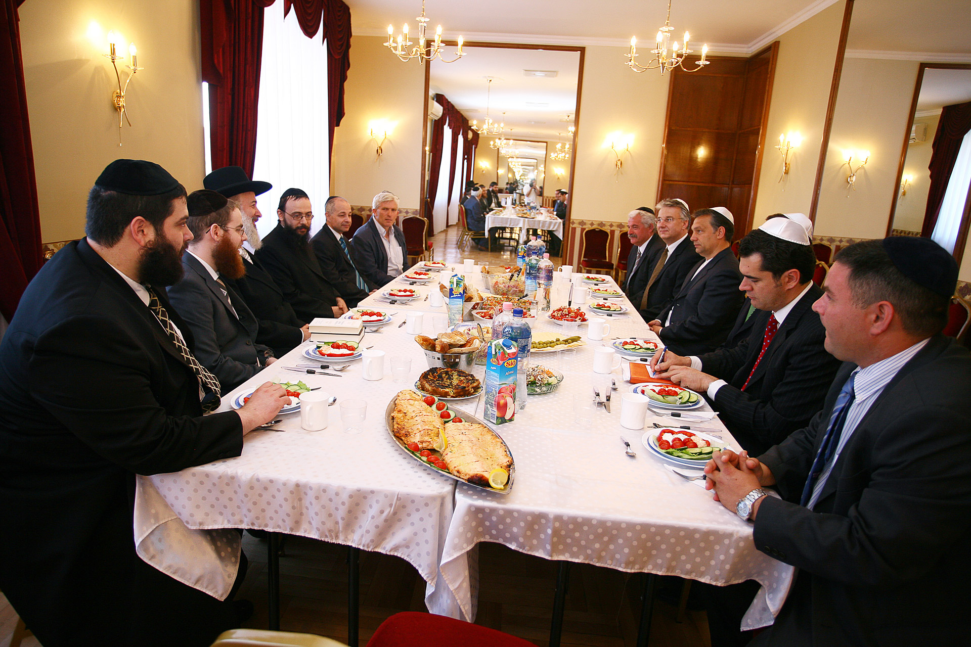 Yona Metzger látogatása