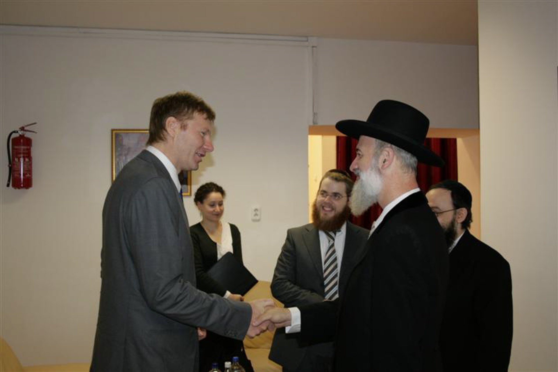 Yona Metzger találkozik Fodor Gáborral