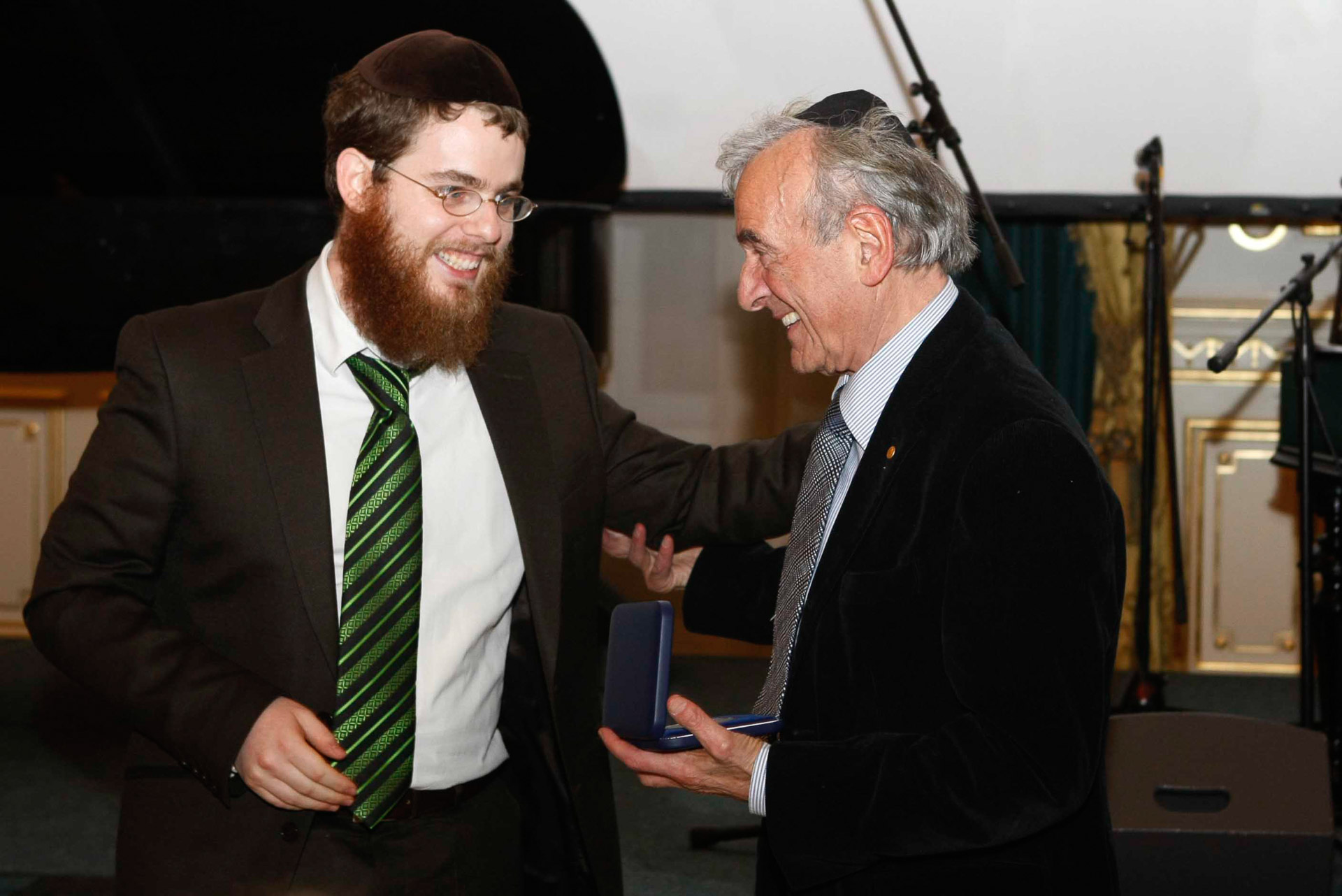 Elie Wiesel és Köves Slomó