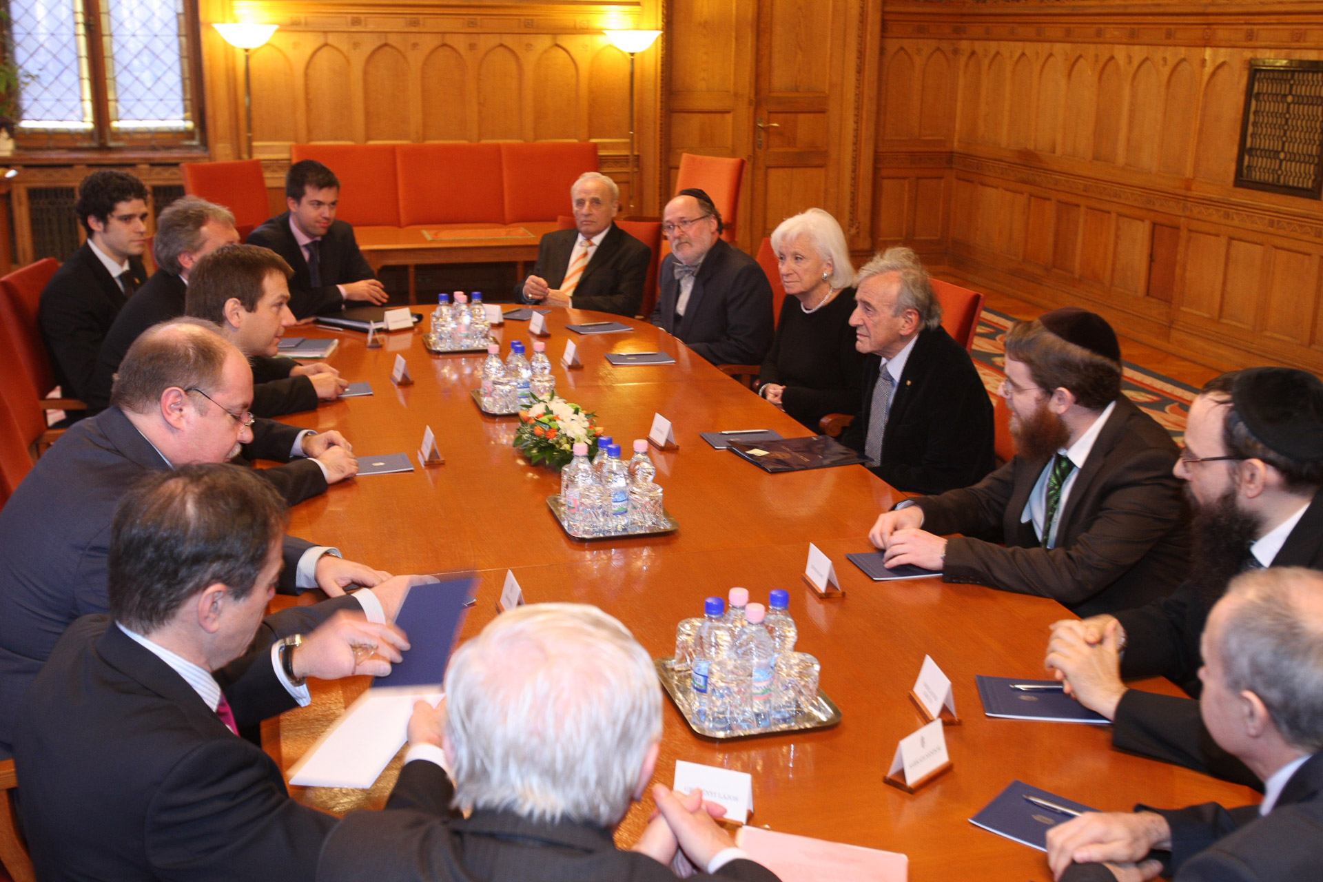 Elie Wiesel látogatása