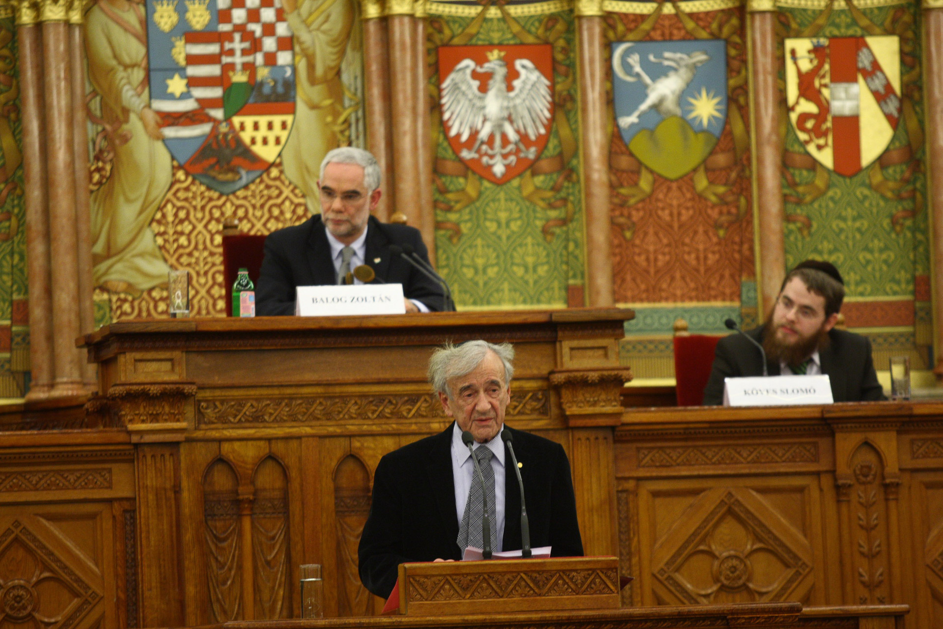 Elie Wiesel beszéde a Parlamentben