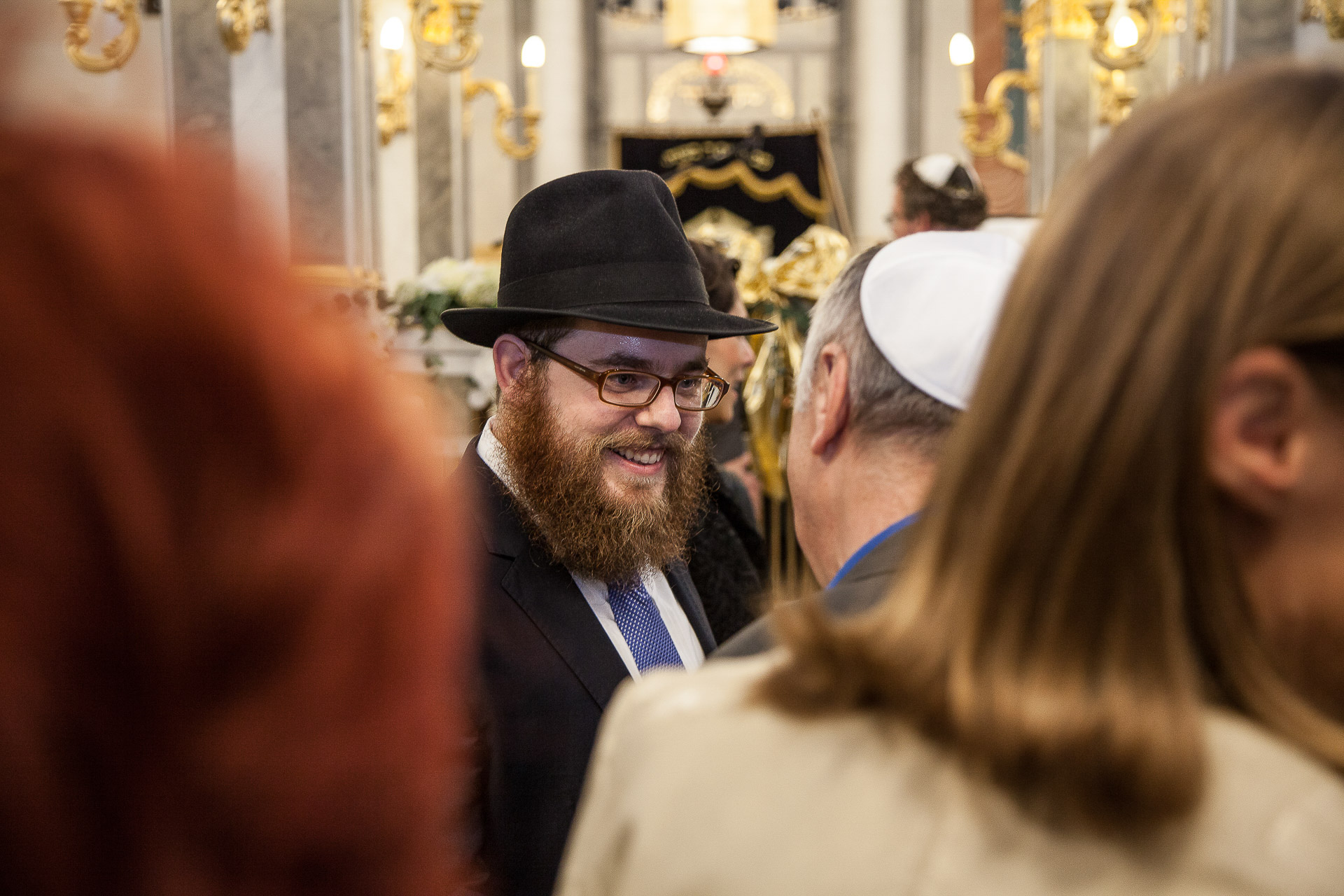 Óbudai Zsinagóga avatás- Köves Slomó