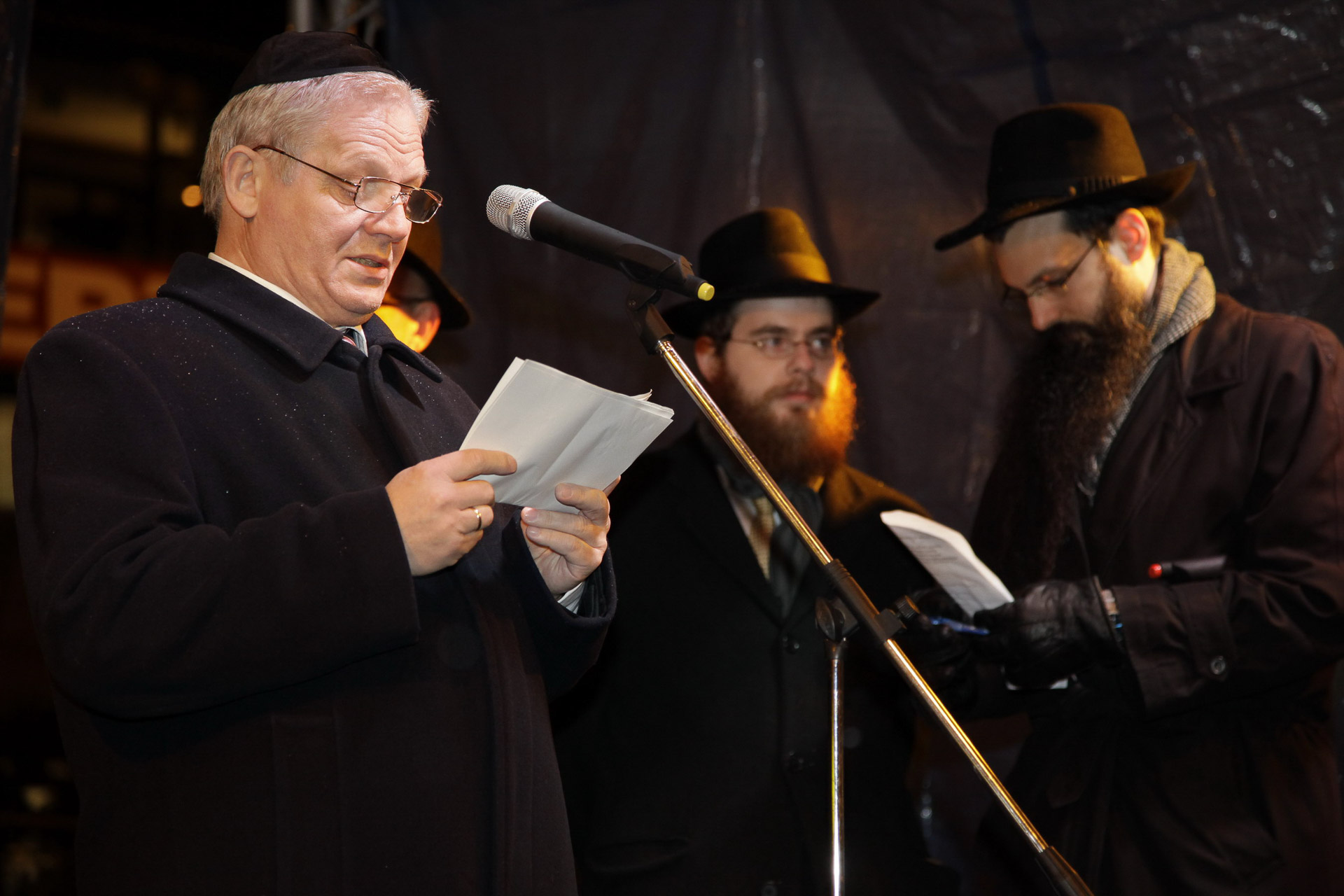 Hanuka- Tarlós István beszéde a Nyugati téren