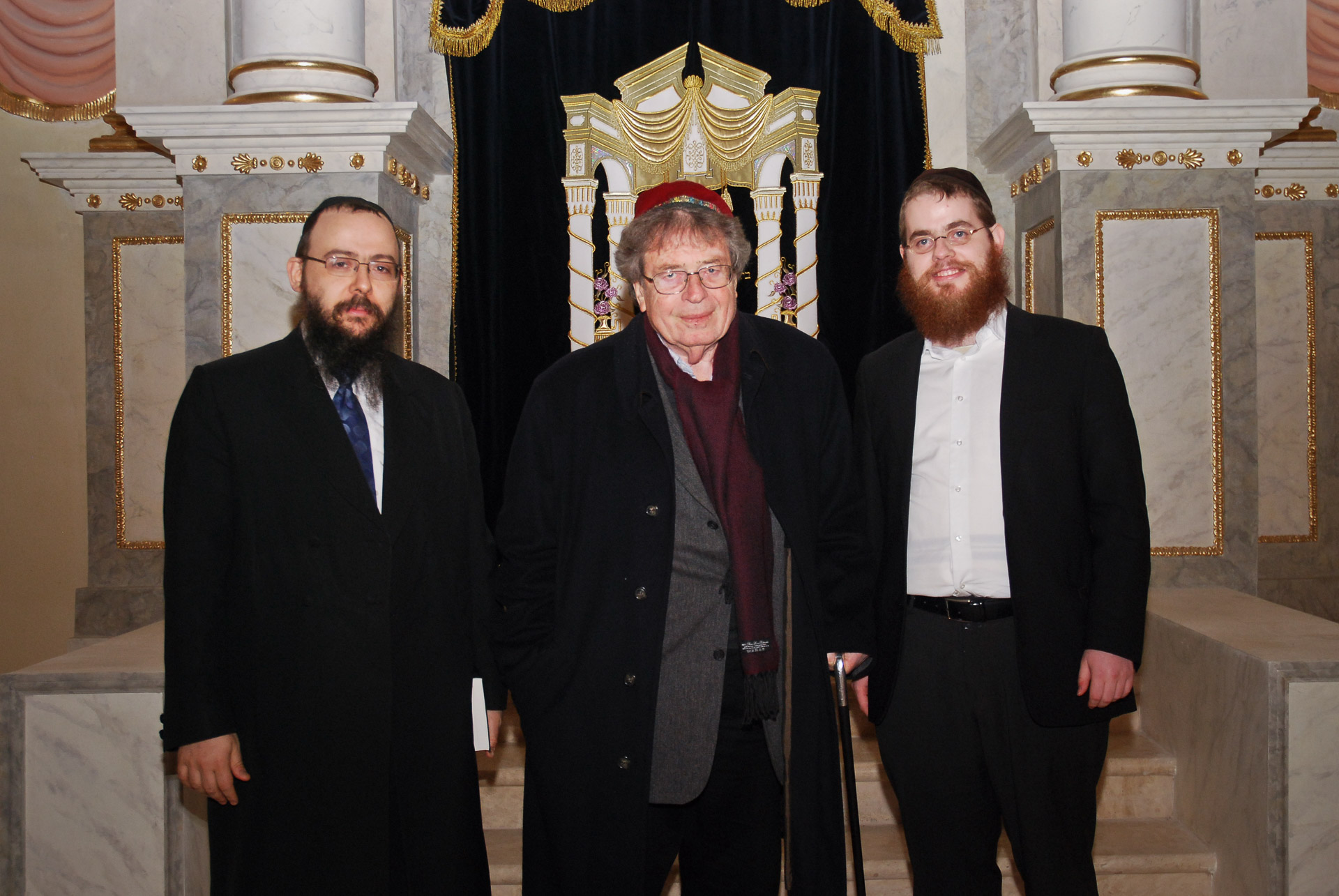 Konrád György Oberlander Báruchal és Köves Slomóval