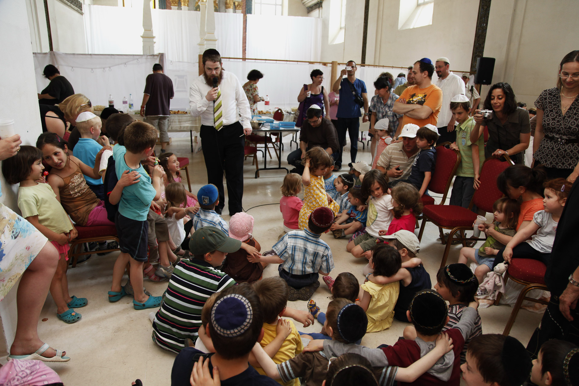 Alef Kids program az Óbudai Zsinagógában