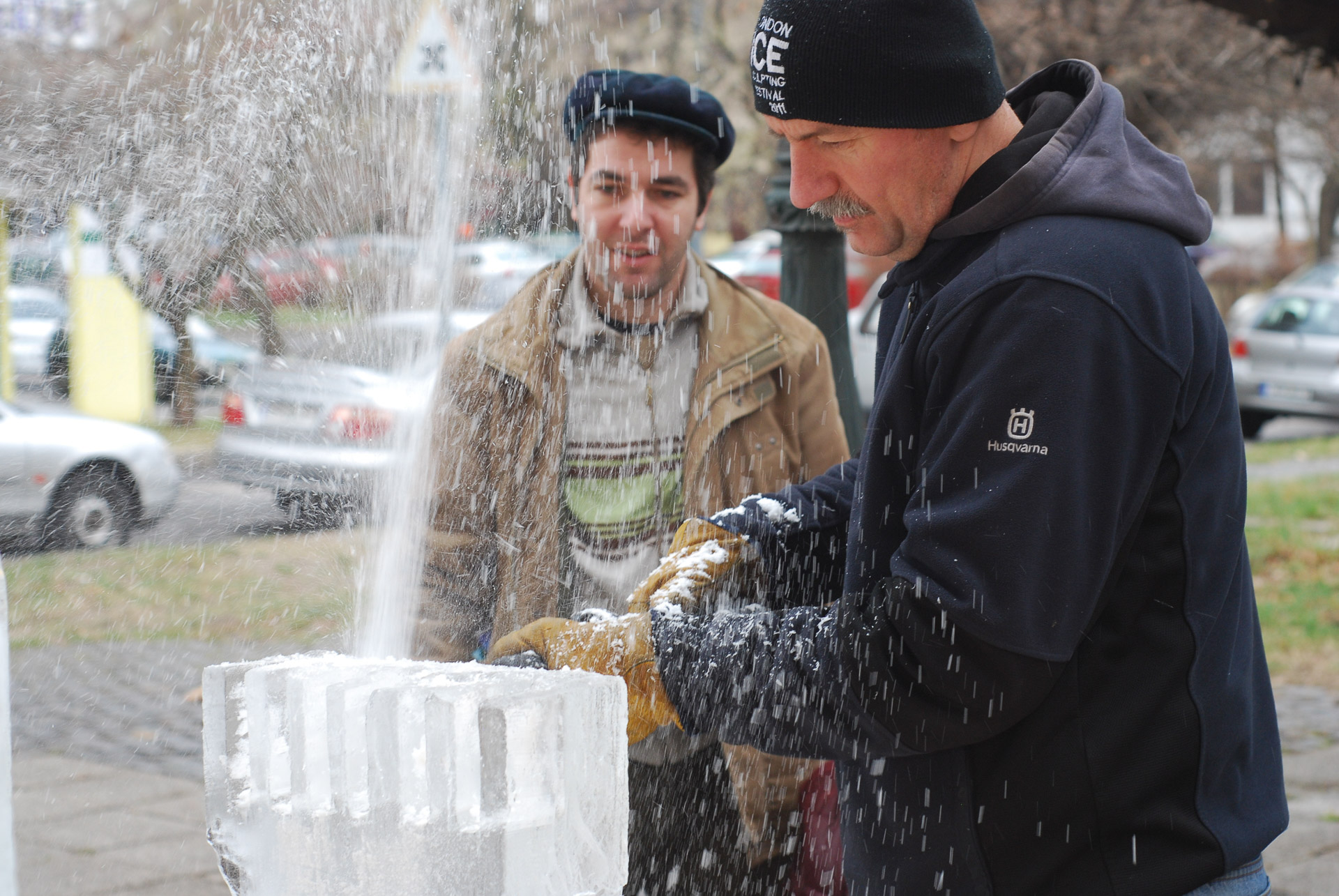 Óbudai hanuka- jég hanukia