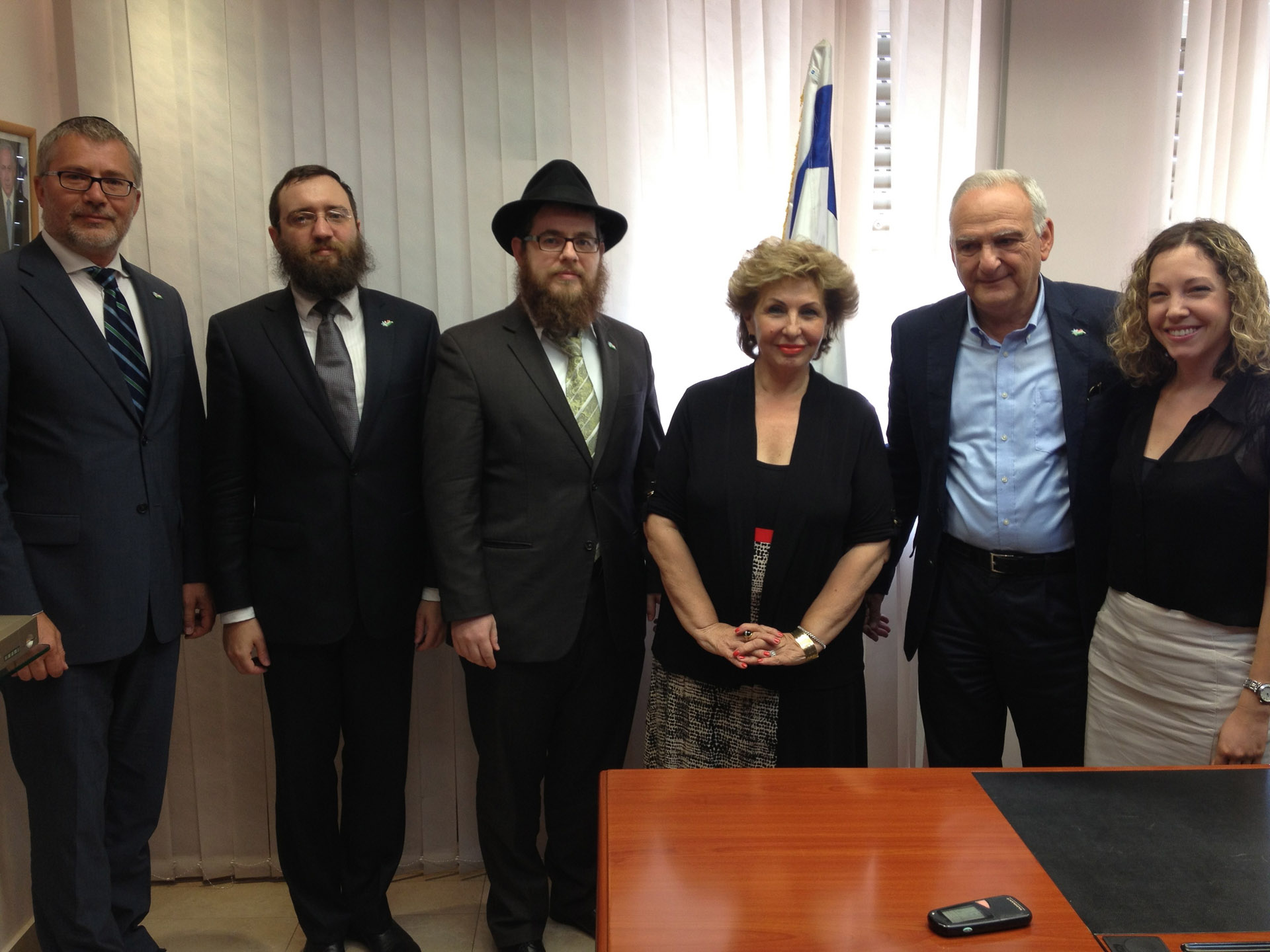 Sofa Landver miniszterrel találkozó