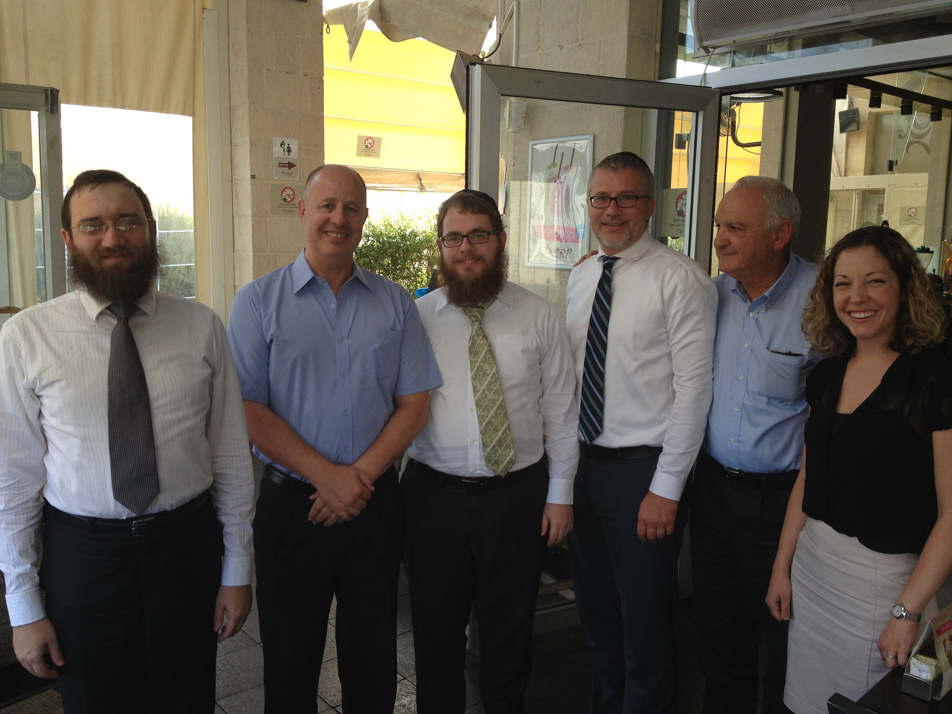 Tzaji Hangebi miniszterrel találkozó