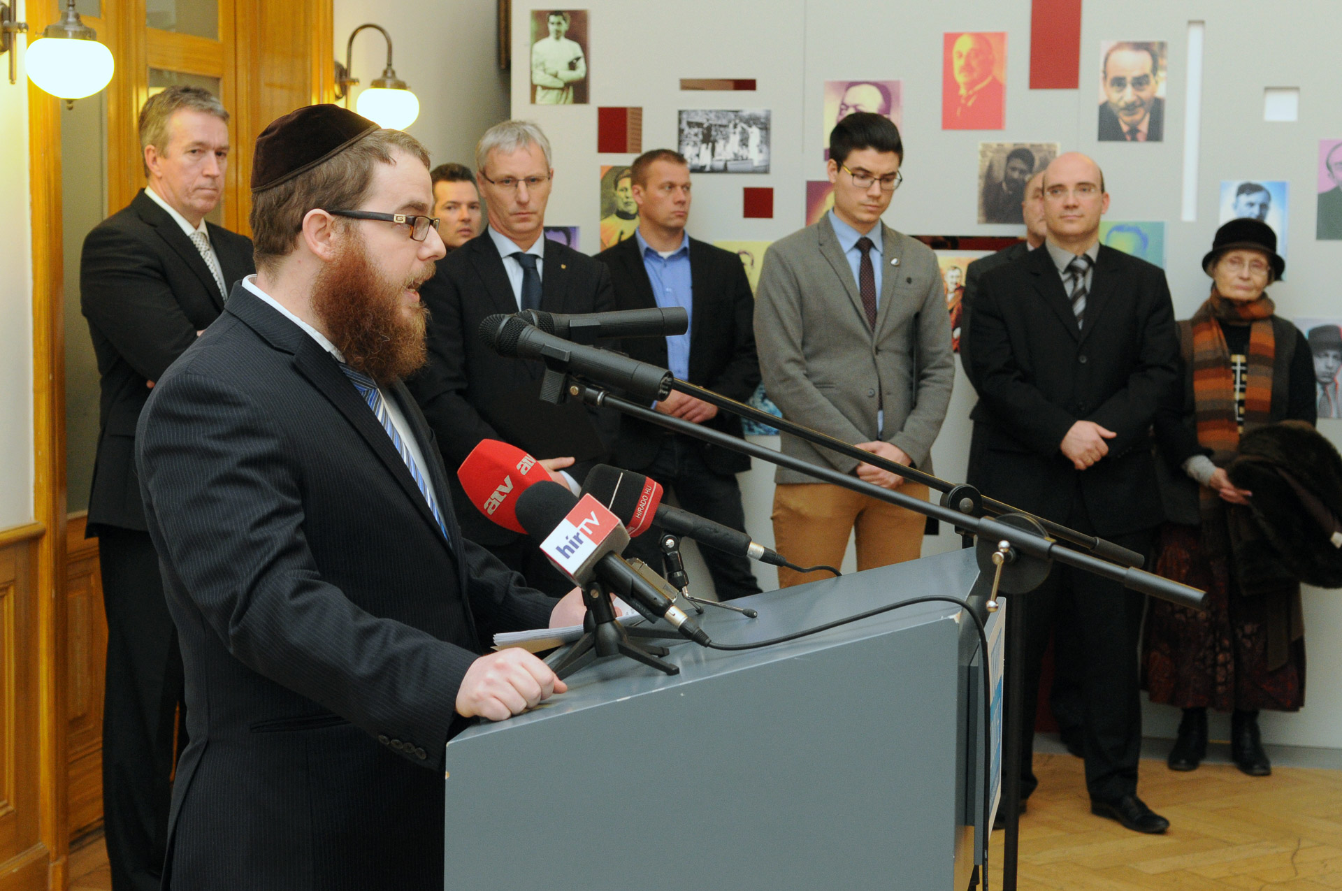 Arany Jeruzsálem kiállítás megnyitó