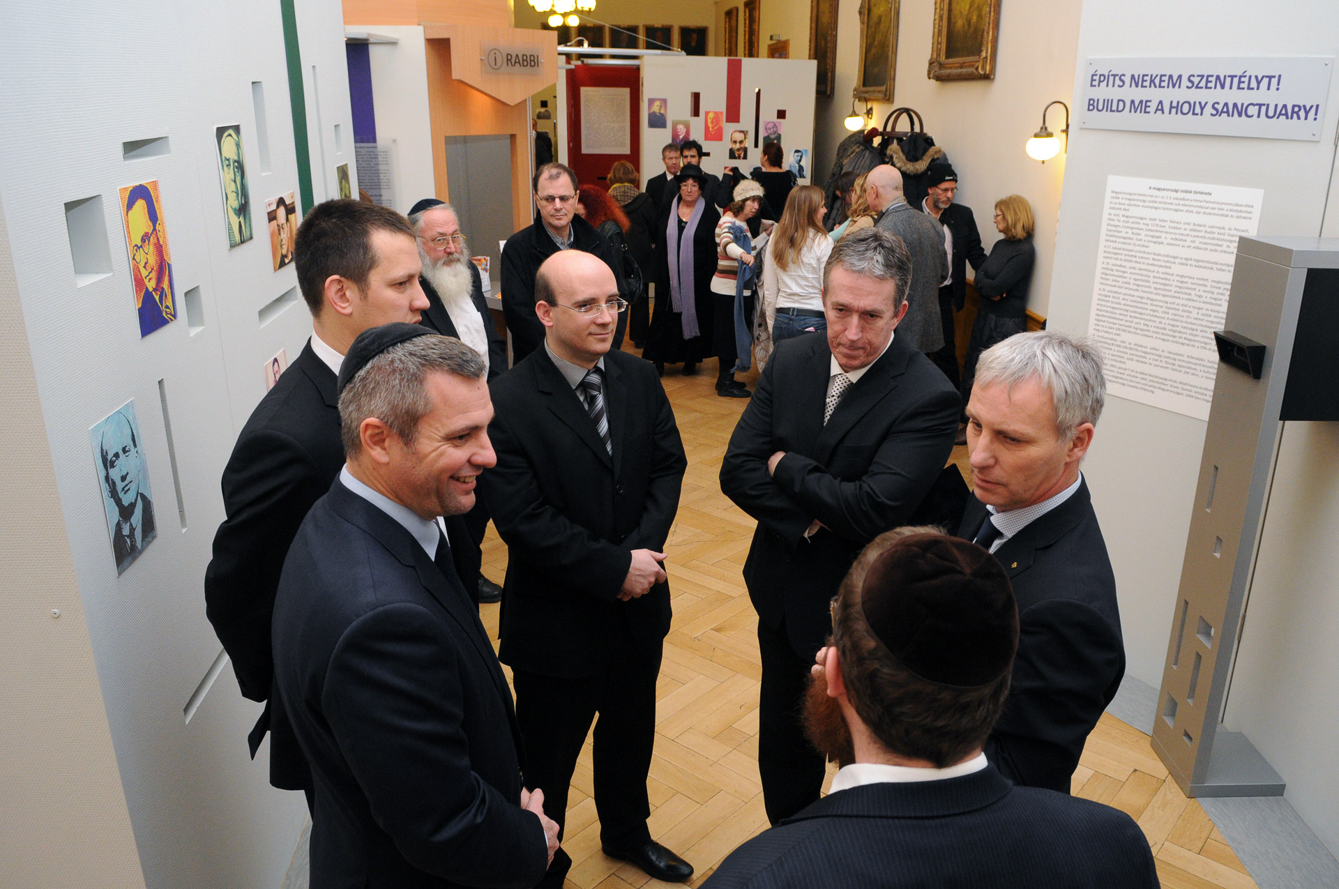 Arany Jeruzsálem kiállítás megnyitó