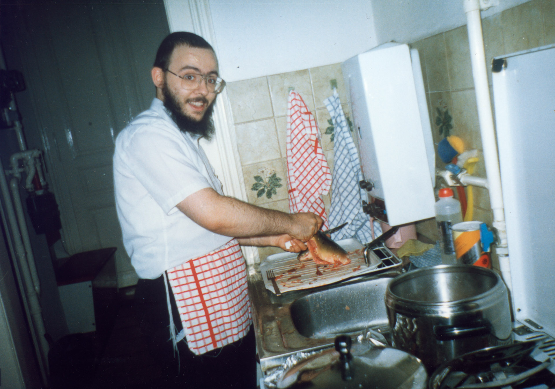 Oberlander Báruch készül a Sábeszra