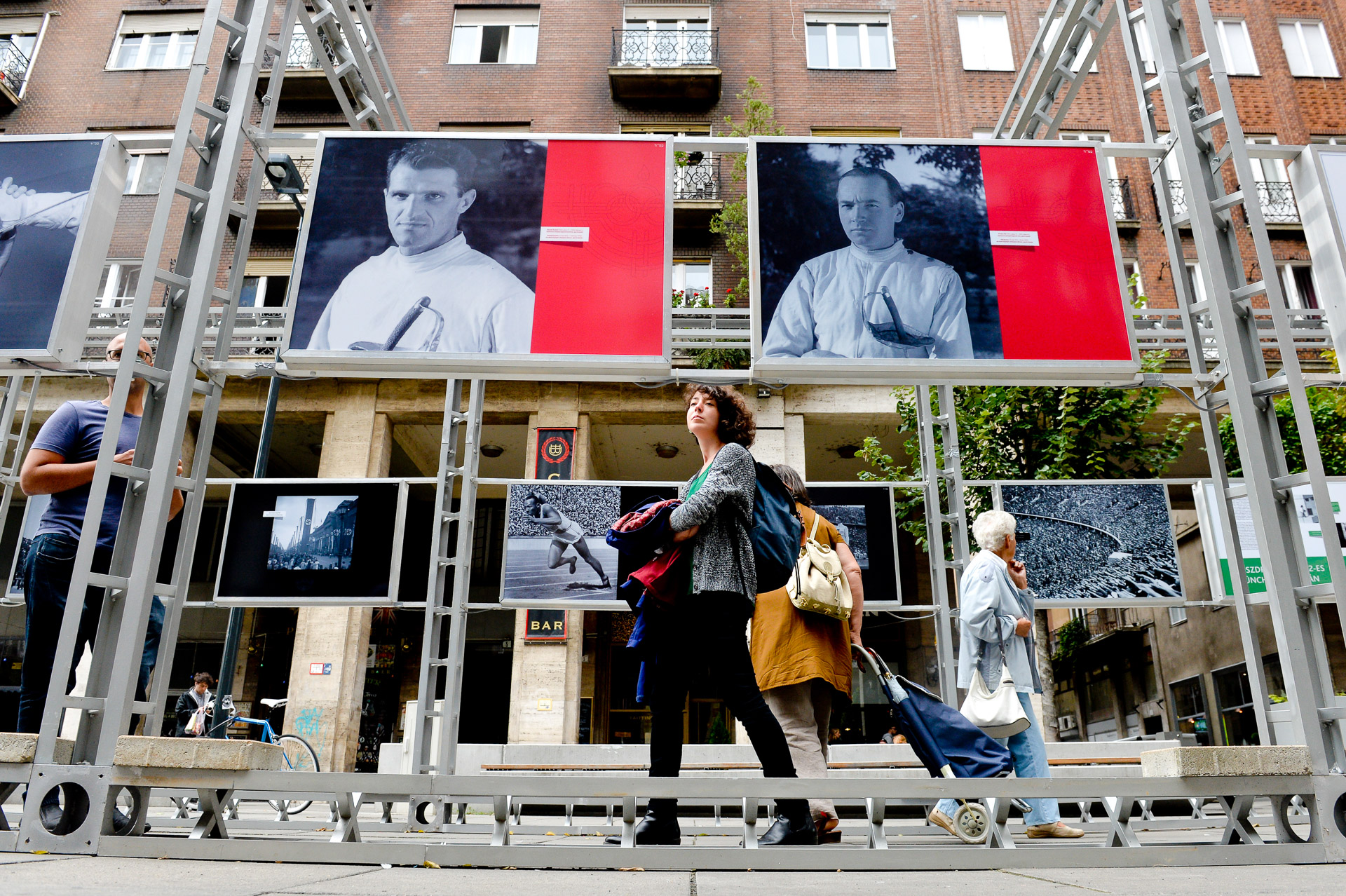 Zsidók és az Olimpia kiállításZsinagó