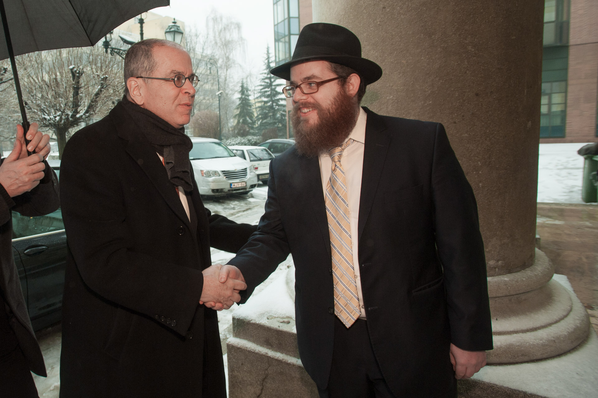 Yossi Amrani Látogatása Óbudán