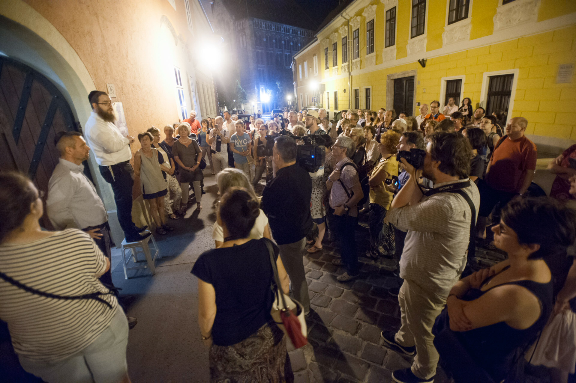 Zsinagógák éjszakája- Köves Slomó