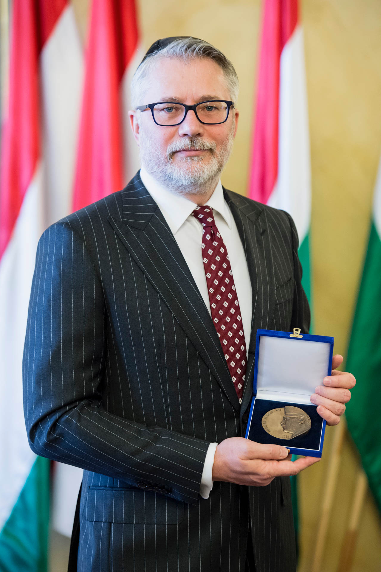  Szalai Kálmán, a Tett és Védelem Alapítvány titkára kapta  a Scheiber Sándor-díjat