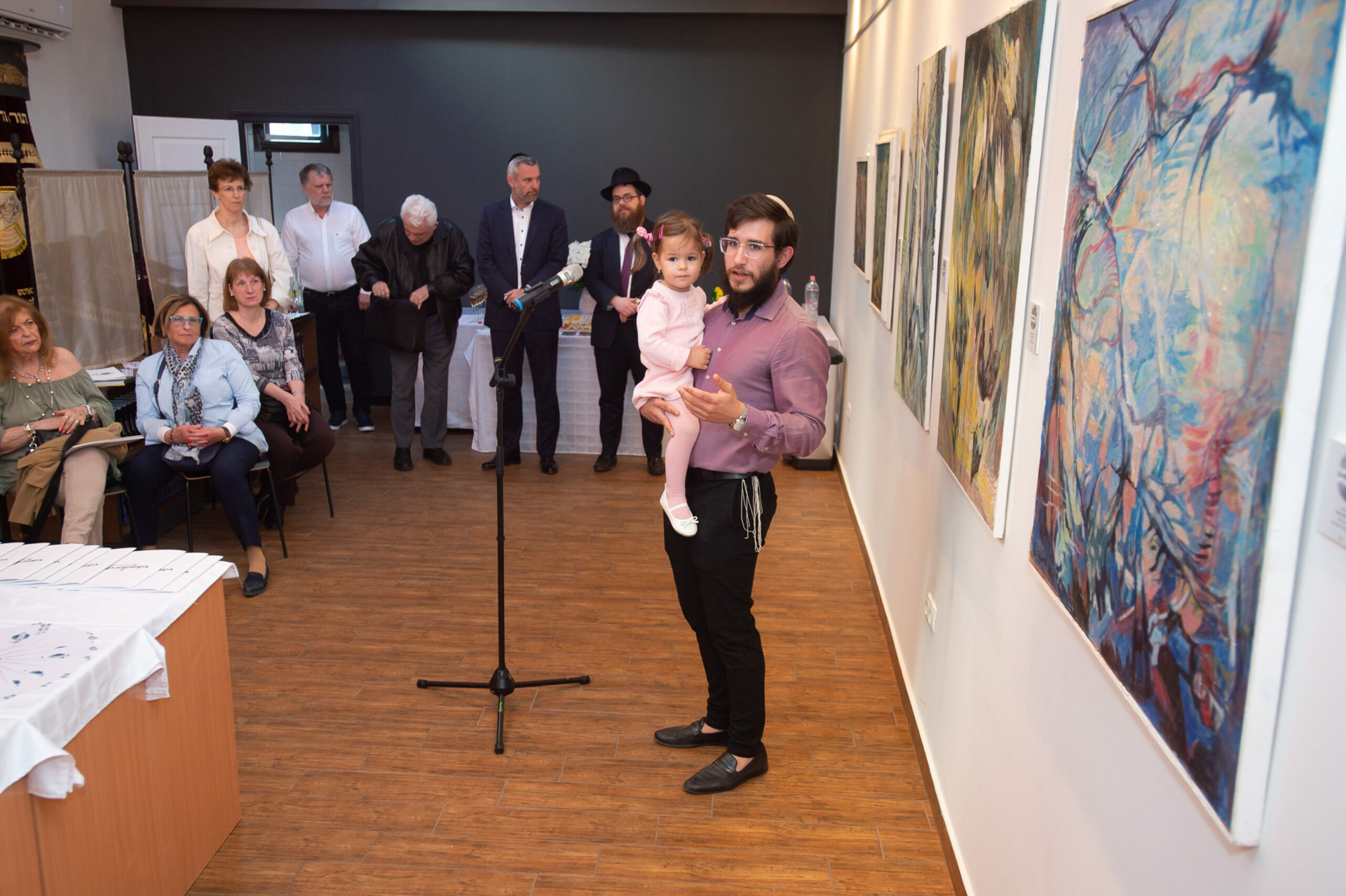 Cháj Galéria és Kávézó megnyitója- Mendy Myers