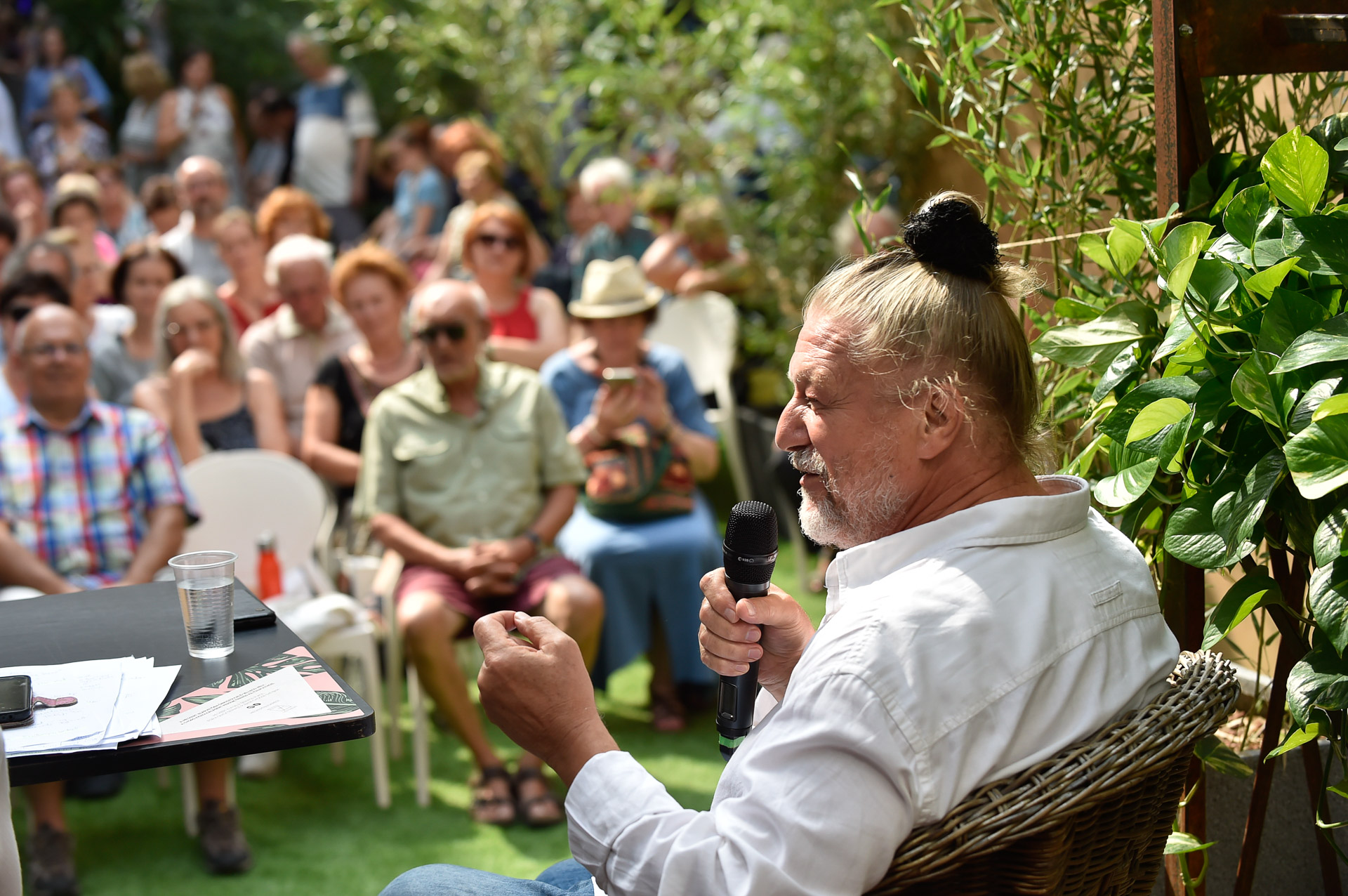 Hegedűs D. Géza a Sóletfesztiválon