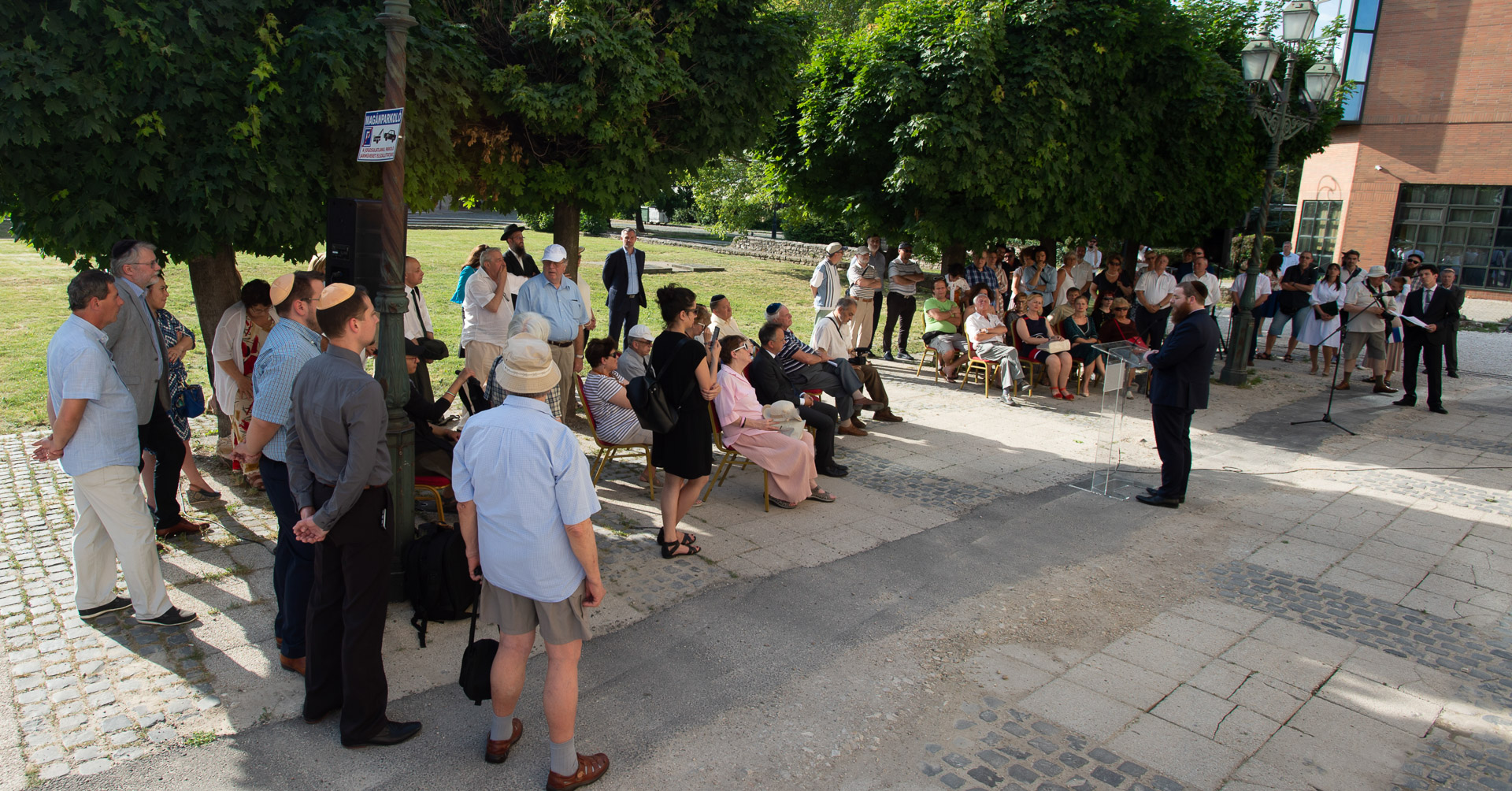 Holokauszt megemlékezés Óbudán