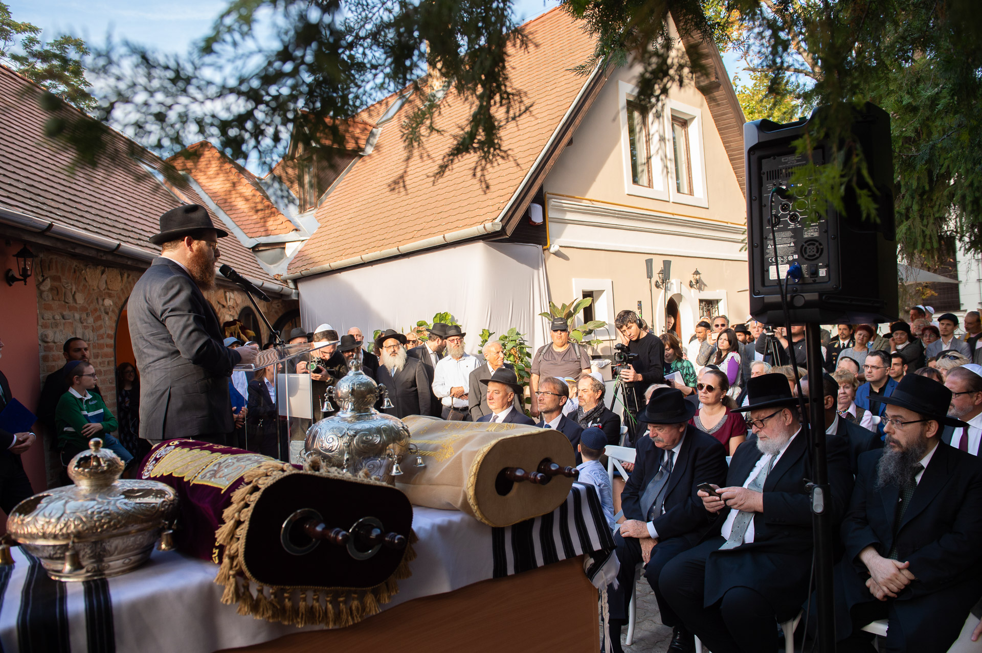 Zsidóház Szentendre megnyitó