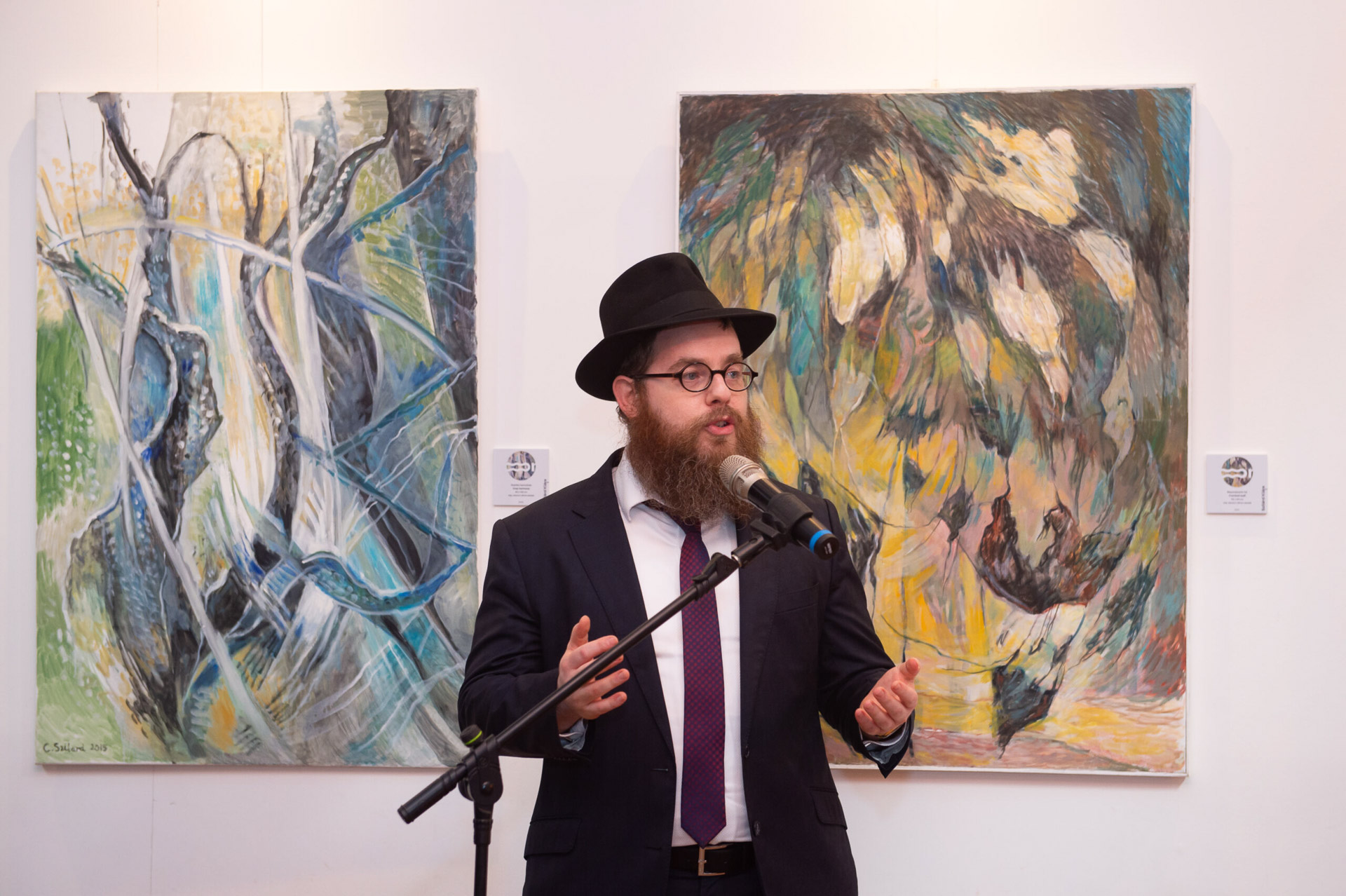 Cháj Galéria és Kávézó megnyitója- Köves Slomó