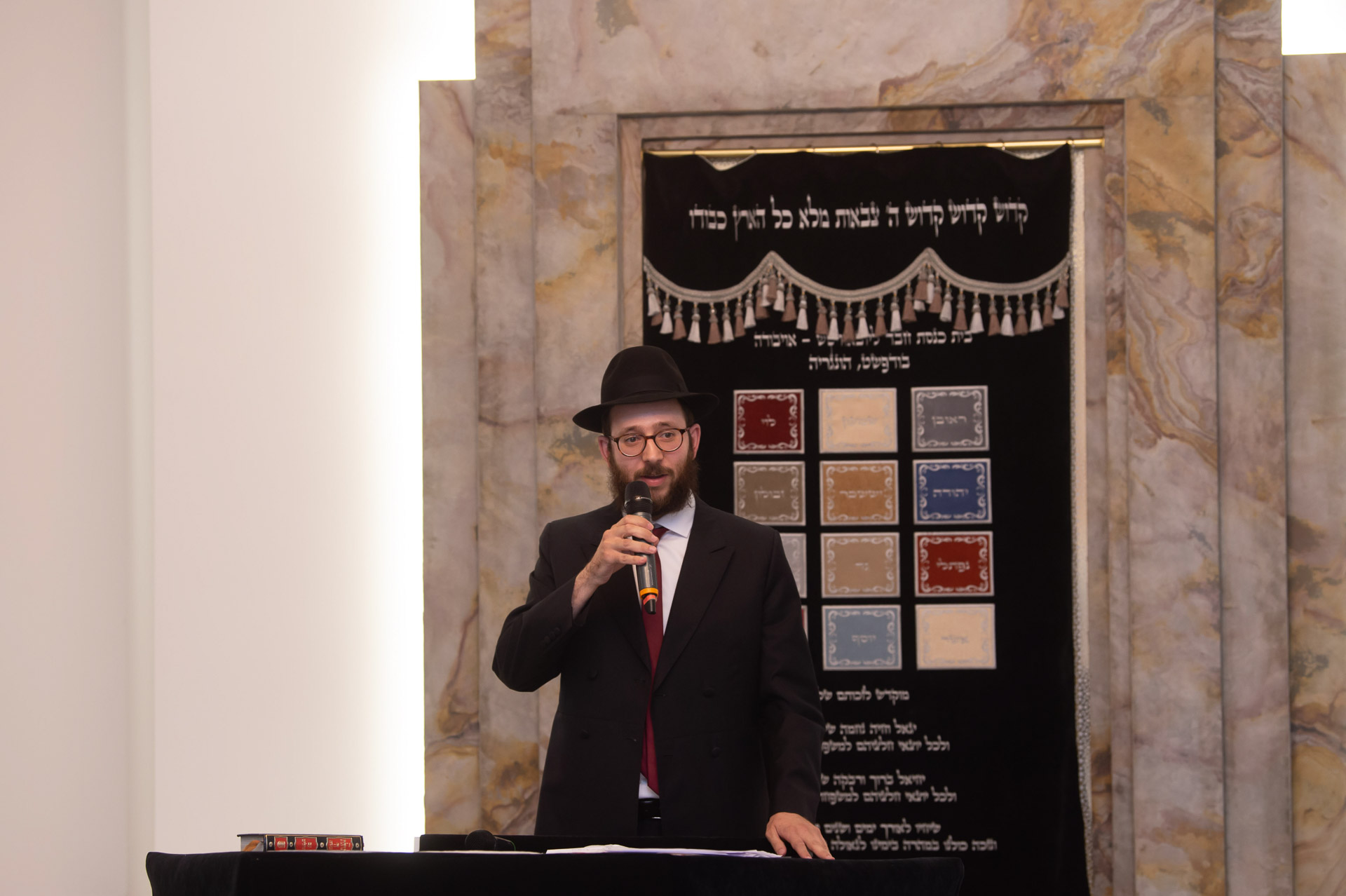 Újbudai Zsinagóga avatás- Stell Isaac