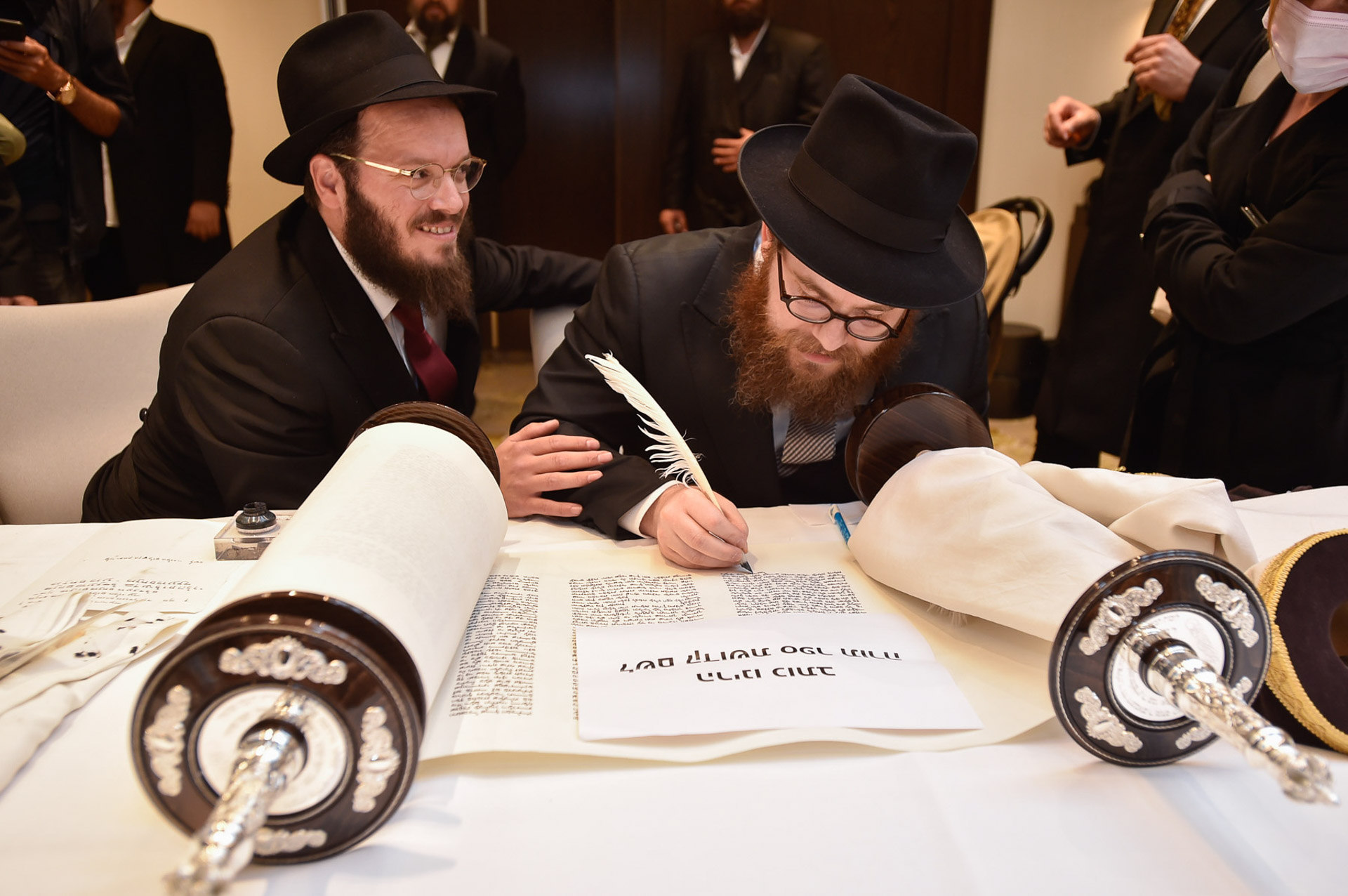 Pesti Stibel megnyitó- Köves Slomó, Oirechman Shmuel