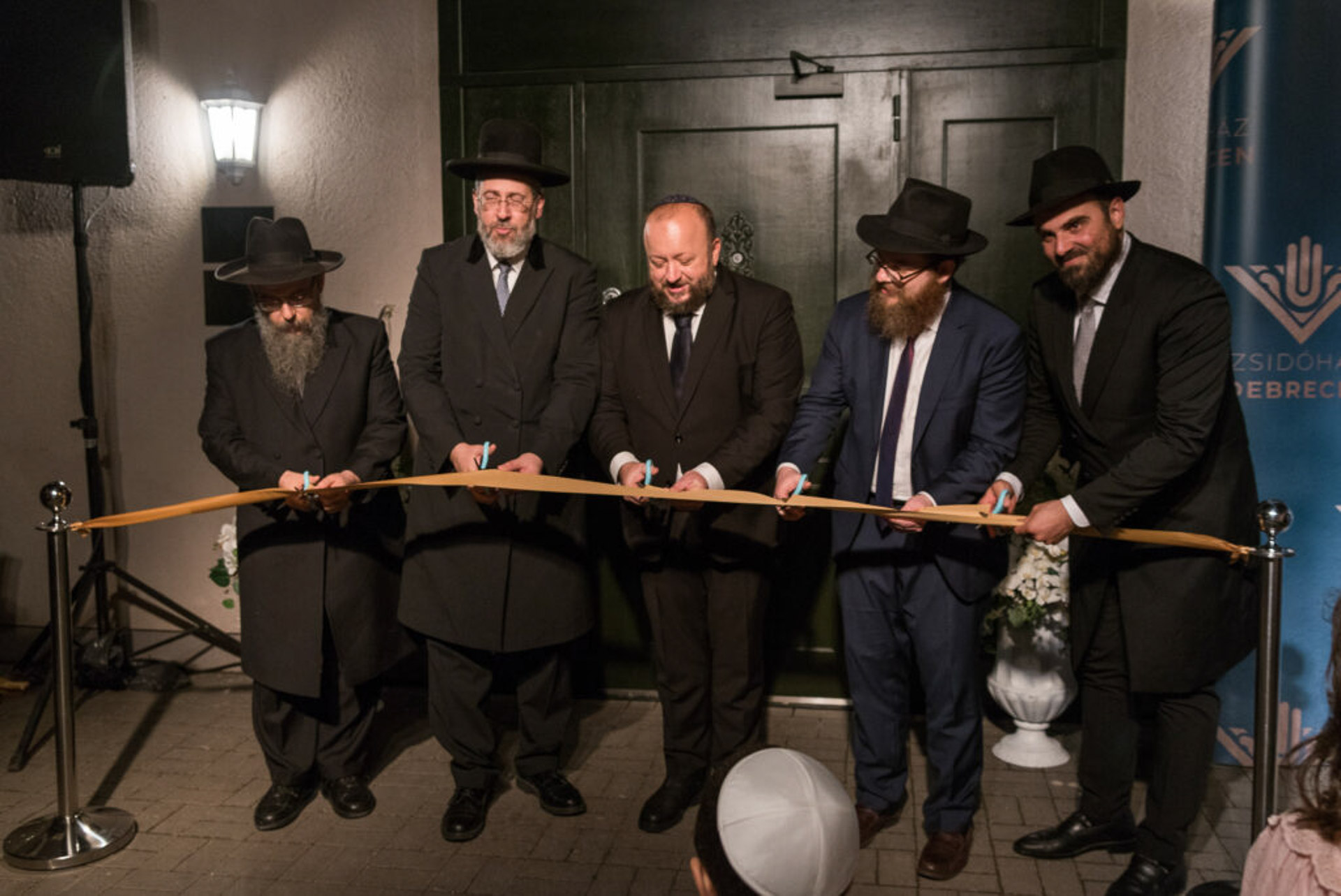 Zsidóház Debrecen megnyitó