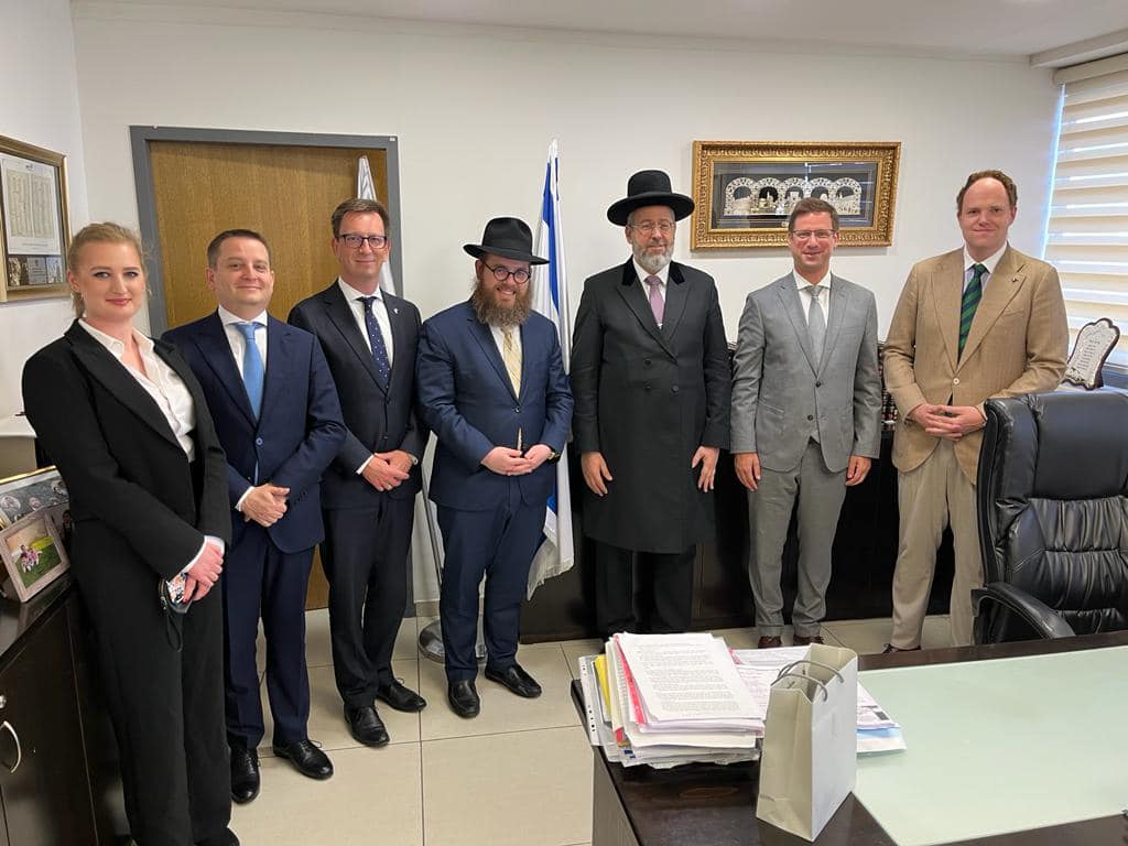 Találkozó az askenáz főrabbival