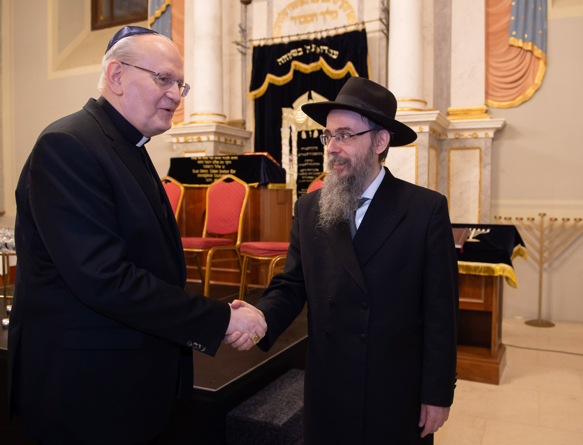 Erdő Péter és Oberlander Báruch