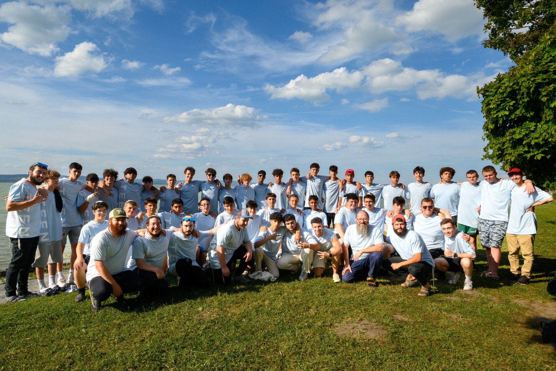 Nyári tábor- Cteen fiúk