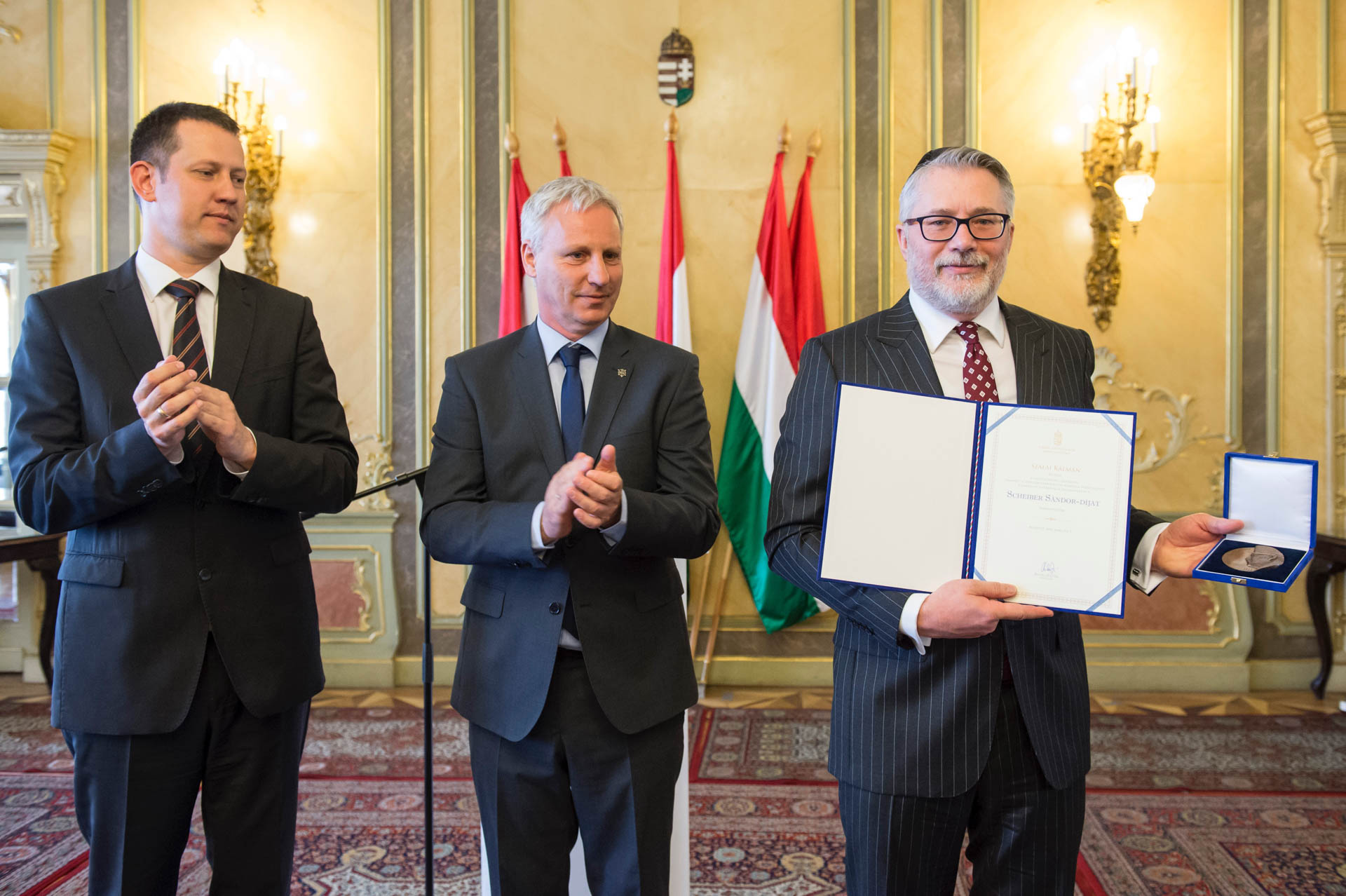  Magyar Arany Érdemkeresztet kapott Szalai Kálmán