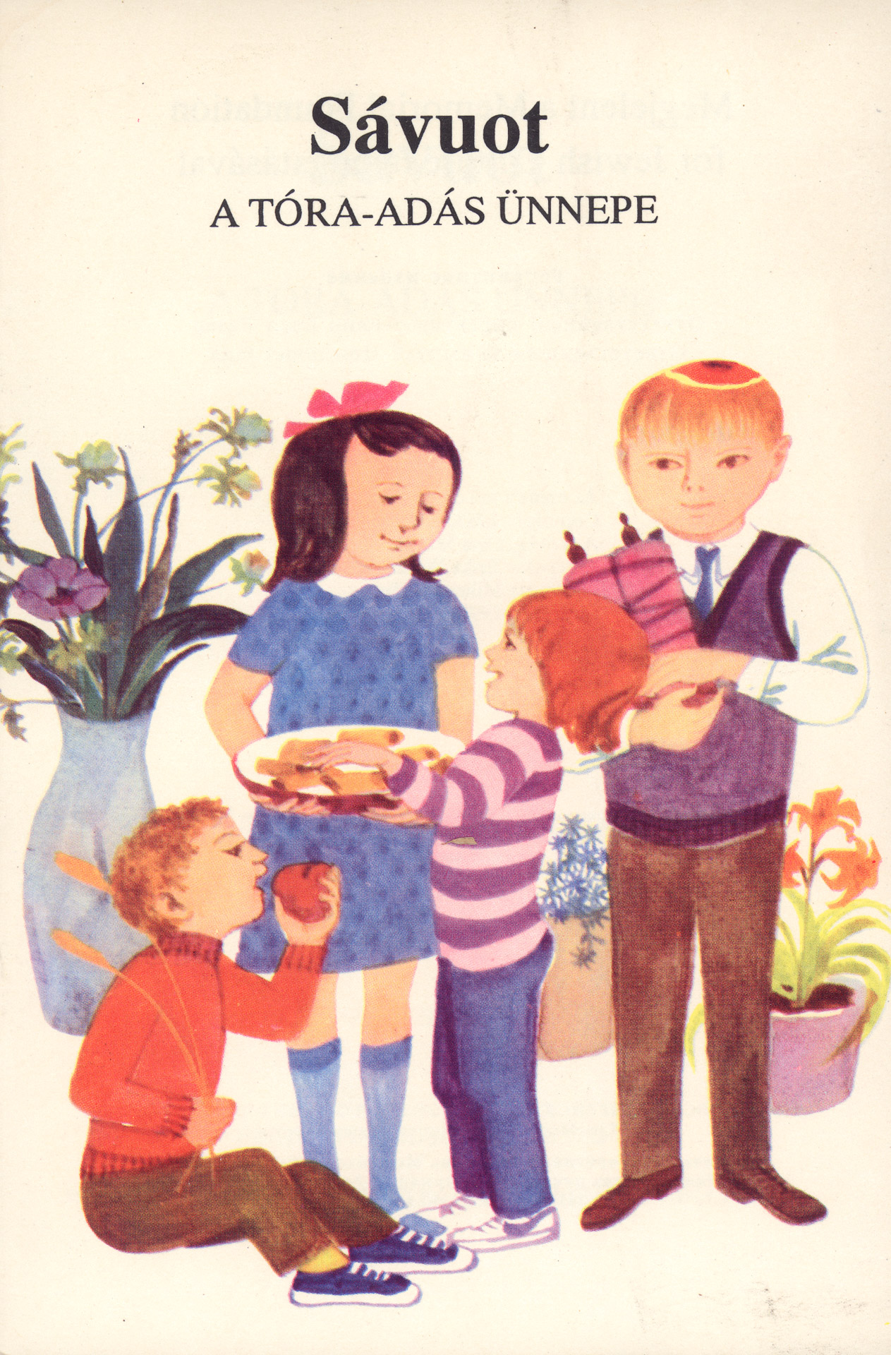 Sávout- a tóra adás ünnepéről szóló kiadvány
