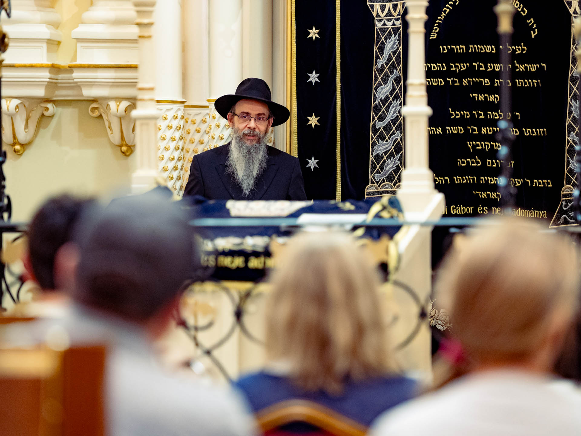 Nyitott zsinagógák éjszakája- Oberlander Báruch