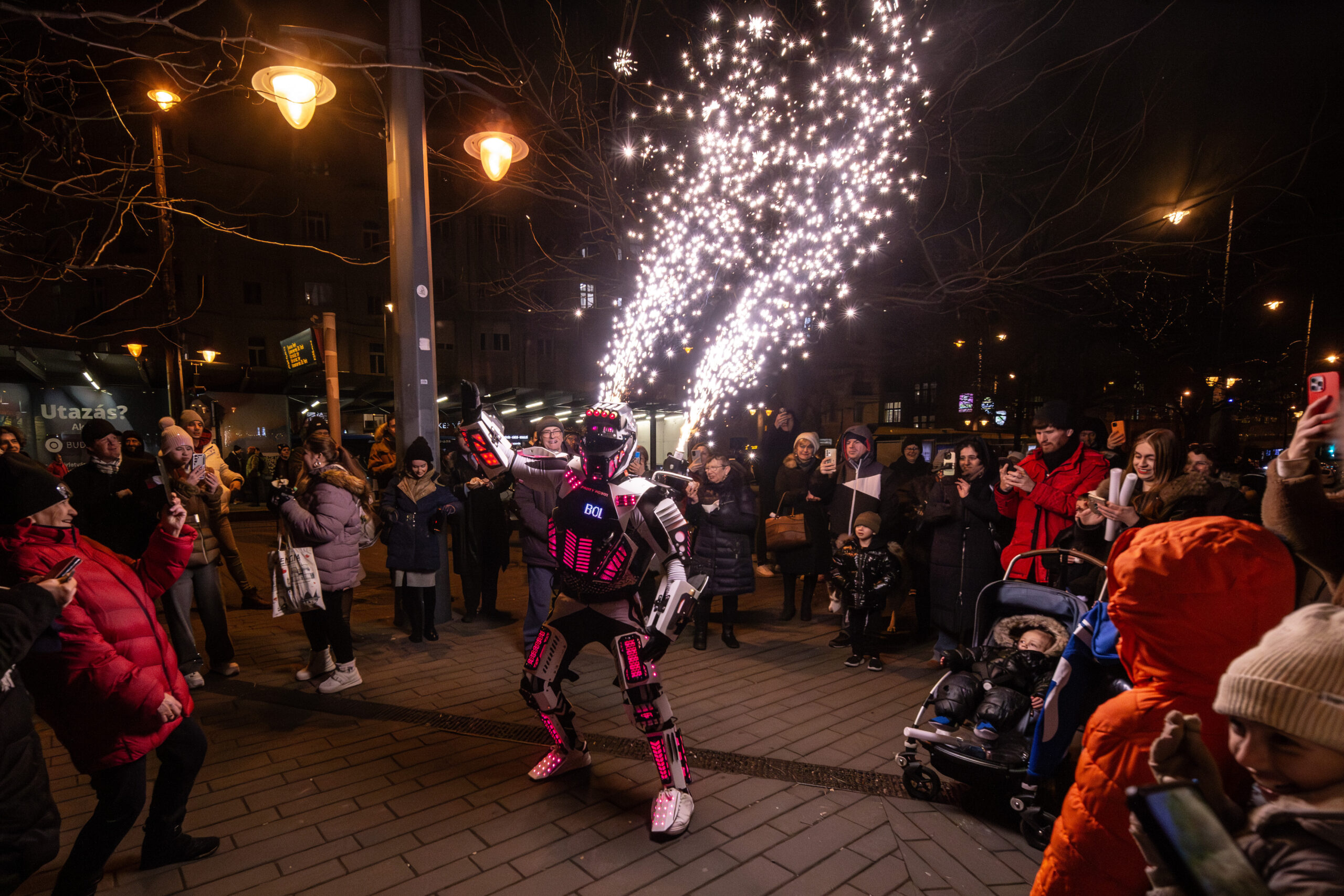 Újbudai hanukai ünnepség