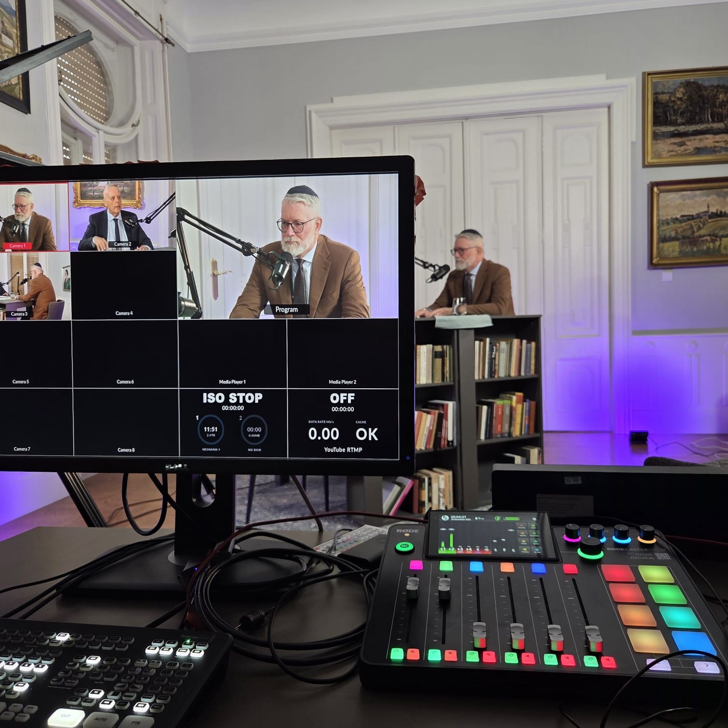 Neshama Tv- Szalai Kálmán műsorának felvétele