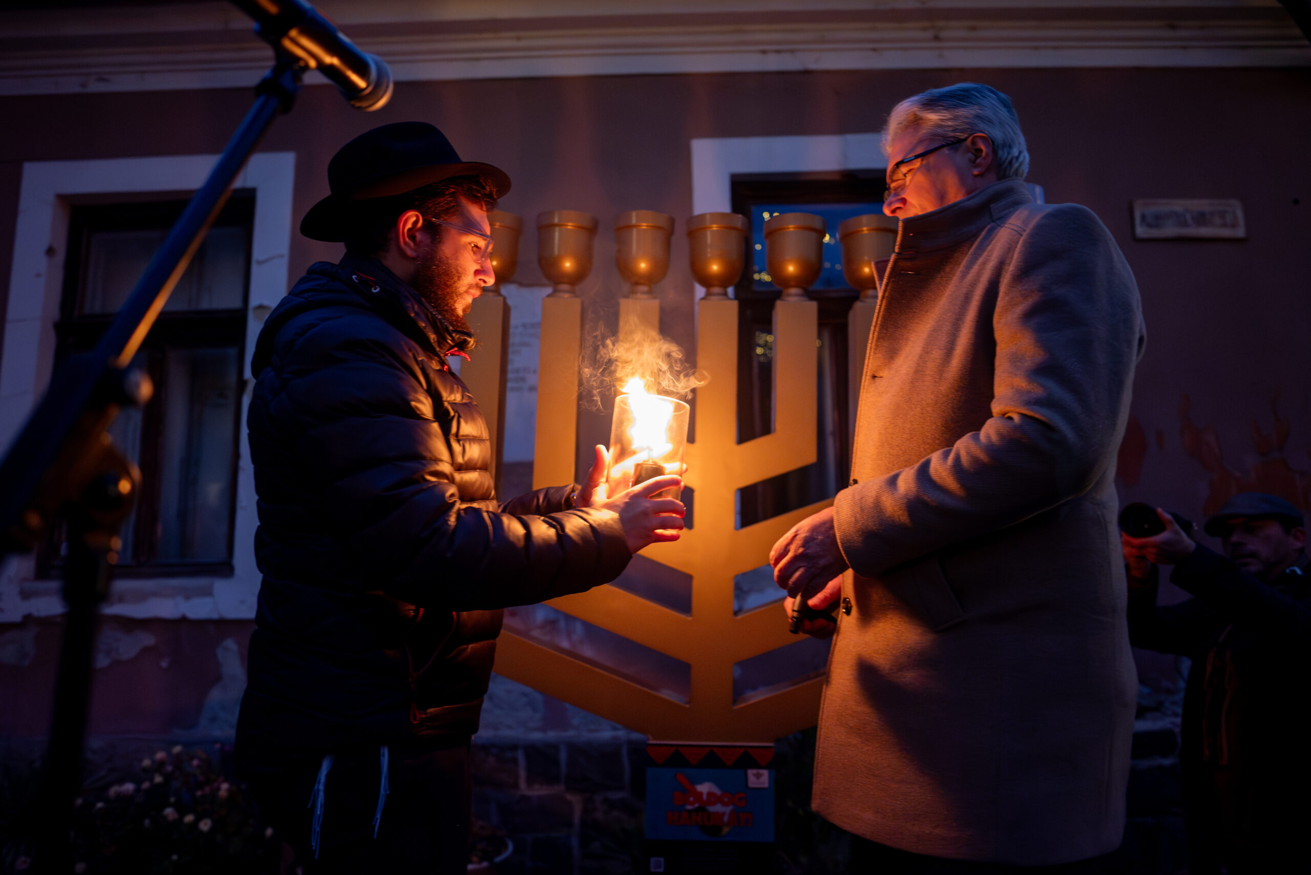 Szentendrei hanuka- Fülöp Zsolttal Mendy Myers