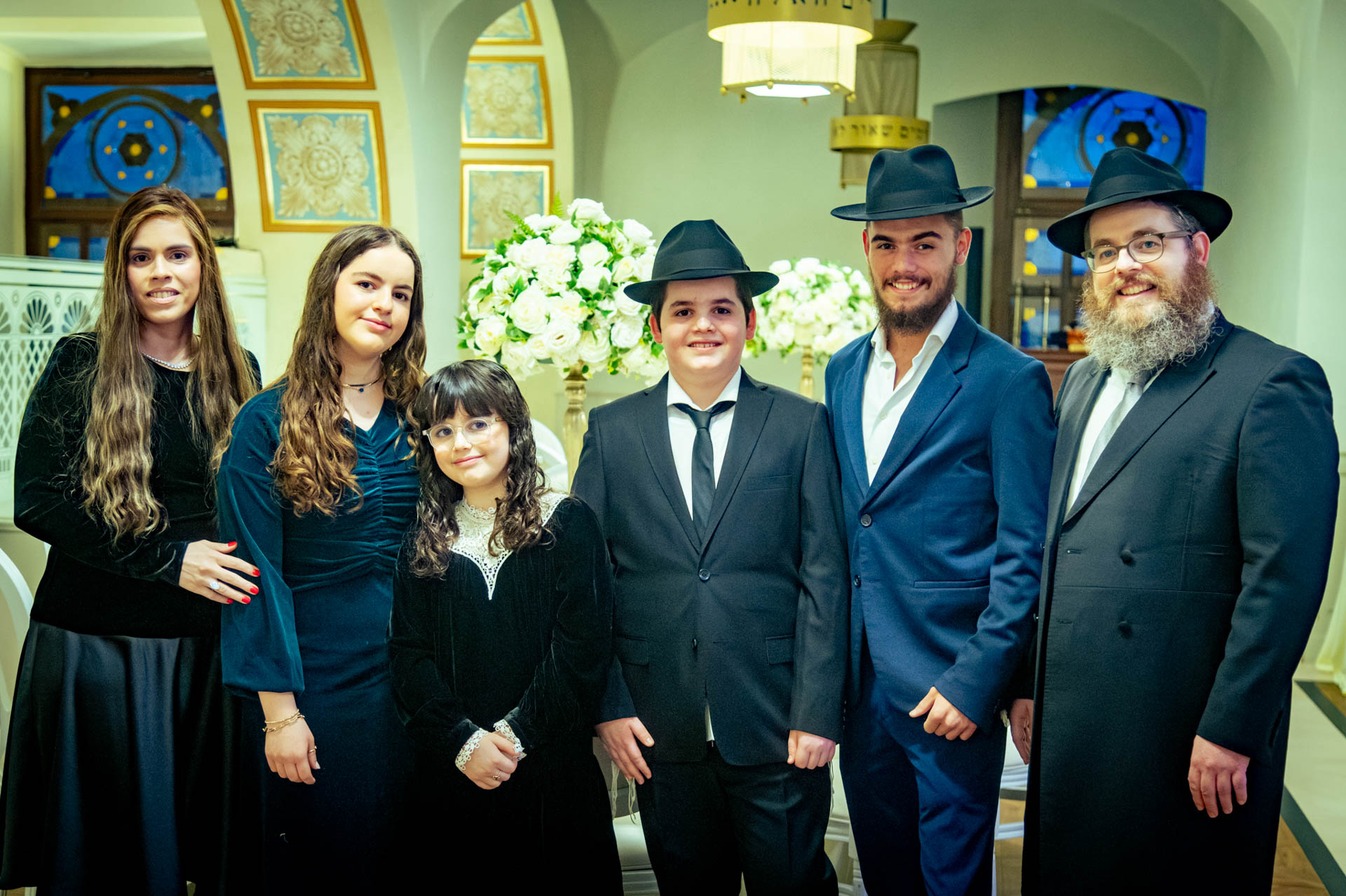 Köves Mendy bár micvá- Köves család